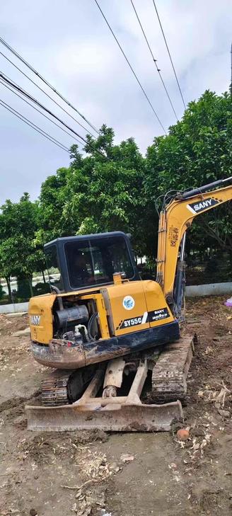 Buy Sany SY55 Used Excavator / 1