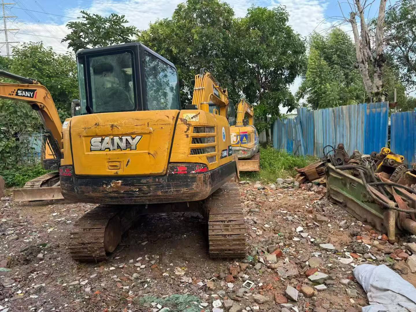 Buy Sany SY60 Used Excavator / 2