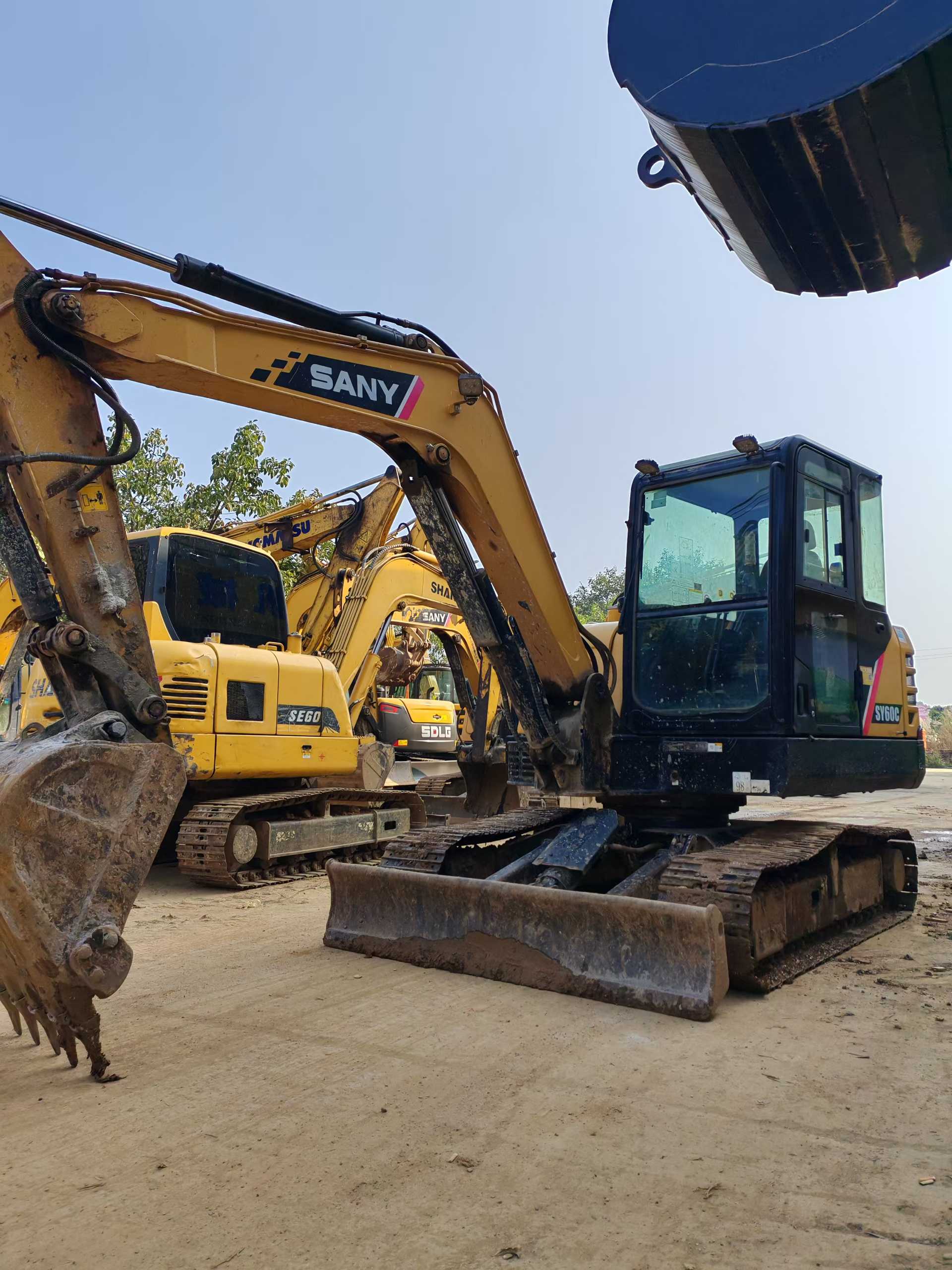 Buy Sany SY60 Used Excavator / 3