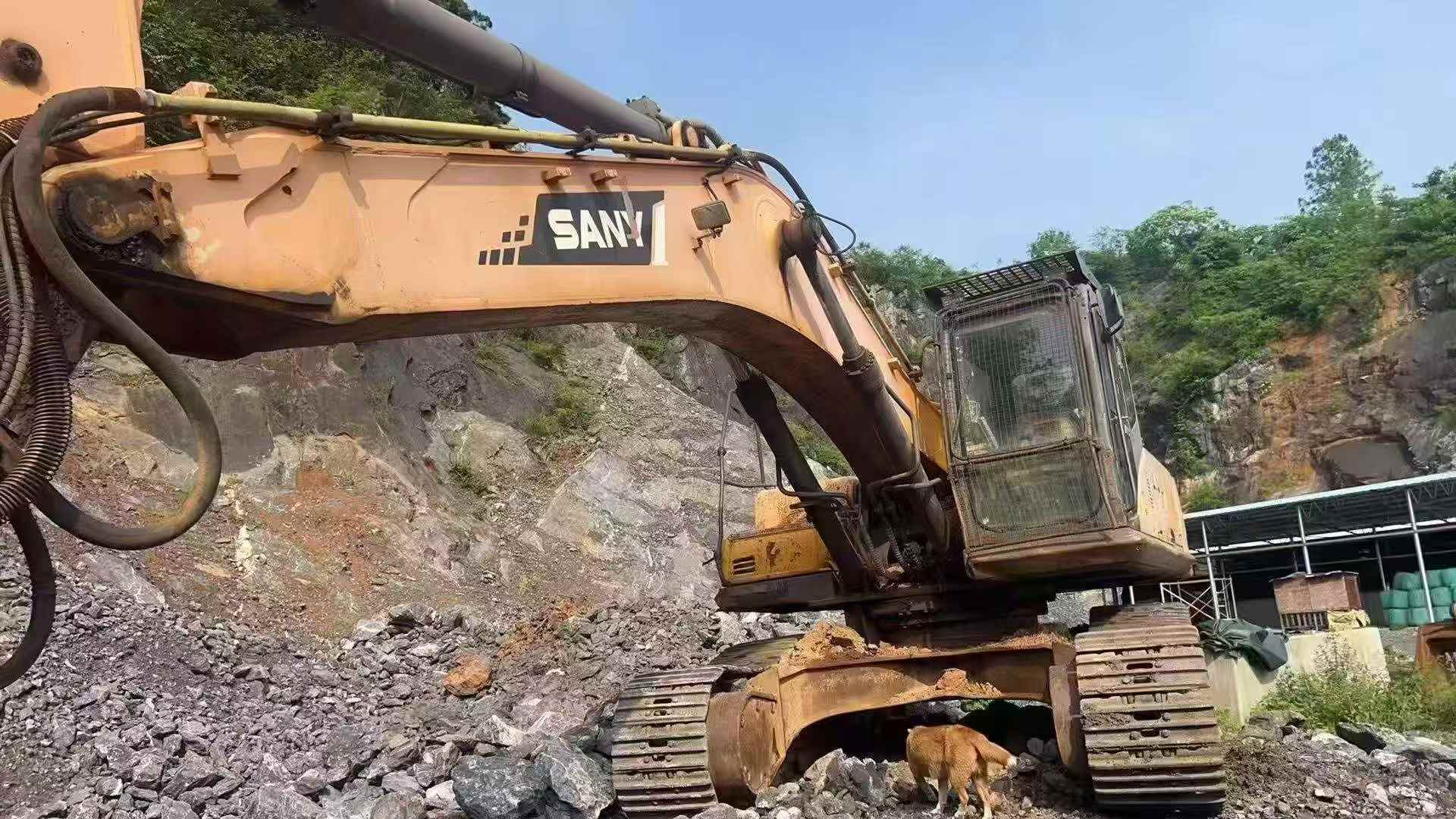 Buy Sany SY365C Used Excavator / 4
