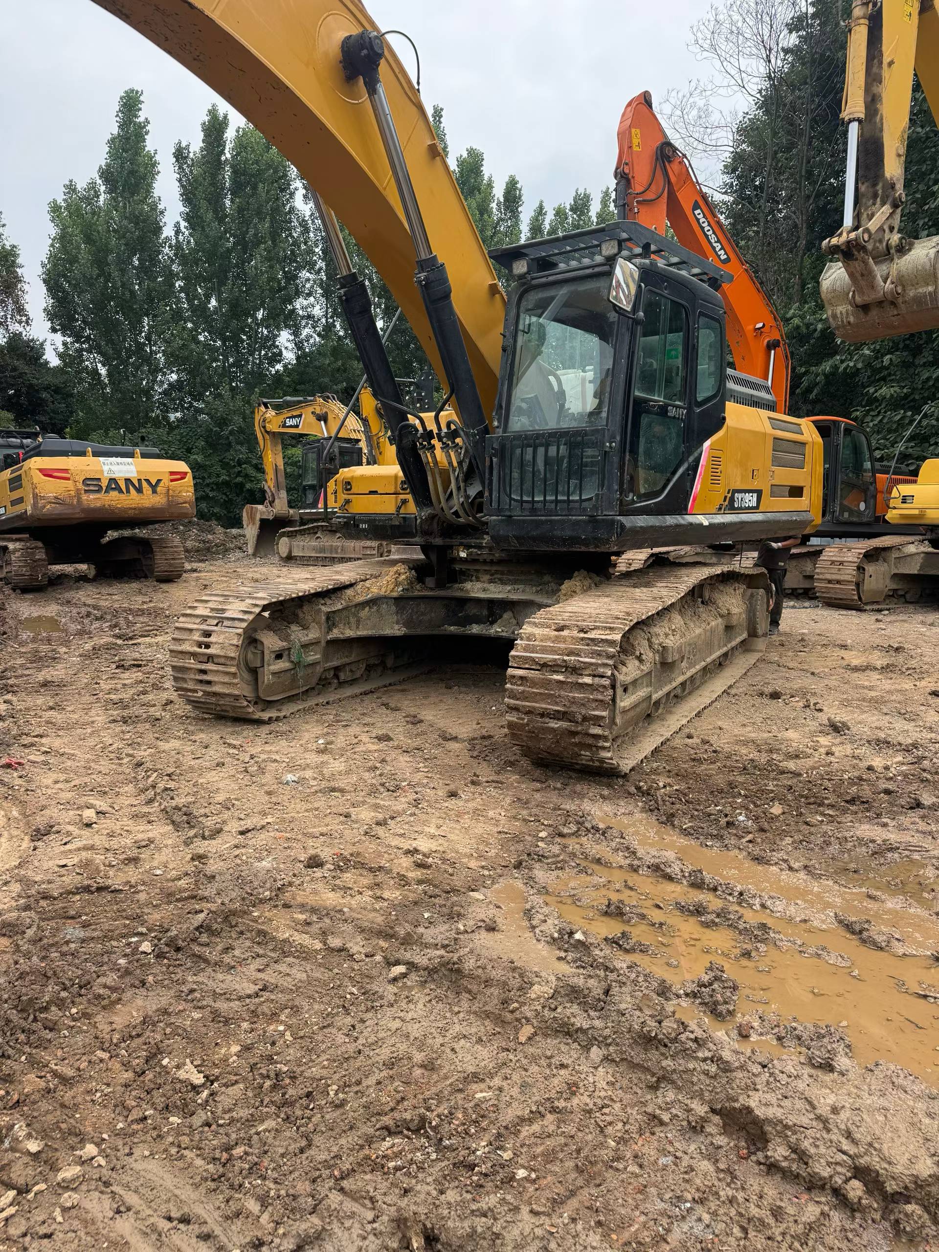 Buy Sany SY365C Used Excavator / 4