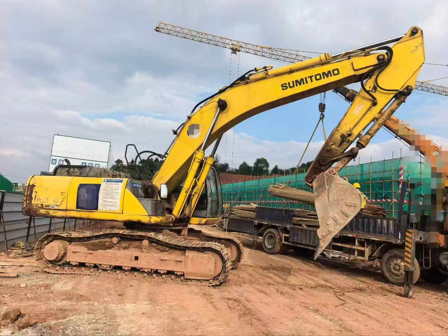 Buy Sumitomo SH350-5 Used Excavator / 2