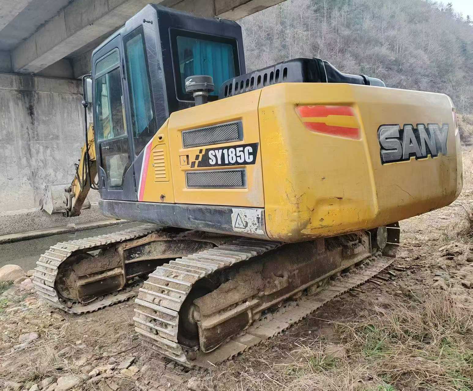 Buy Sany SY135 Used Excavator / 3