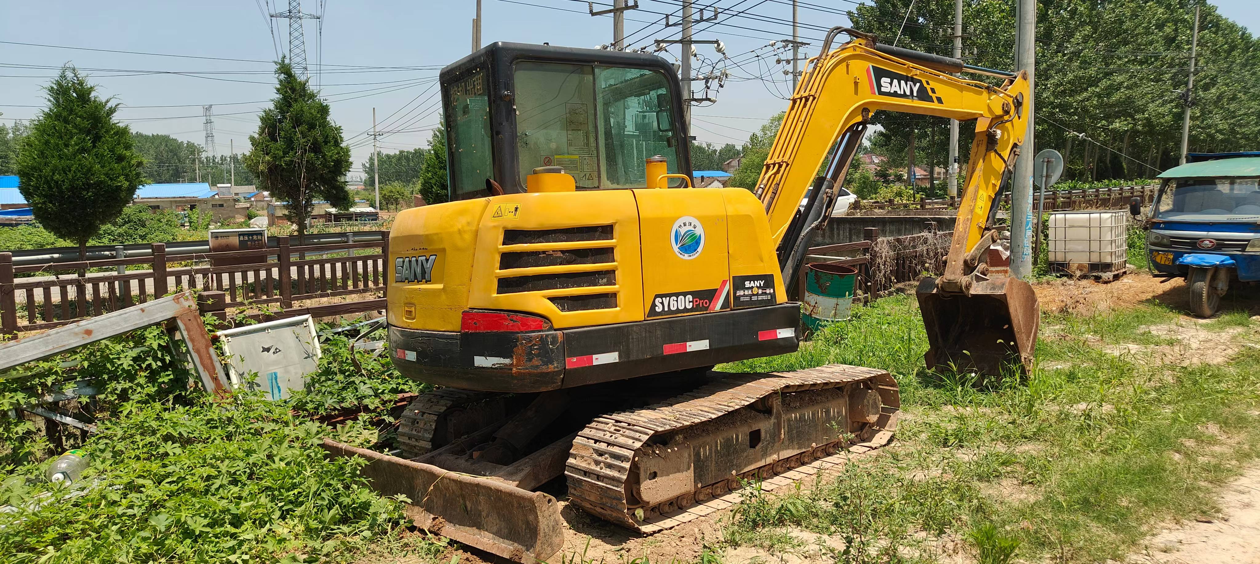 Buy Sany SY60 Used Excavator / 3
