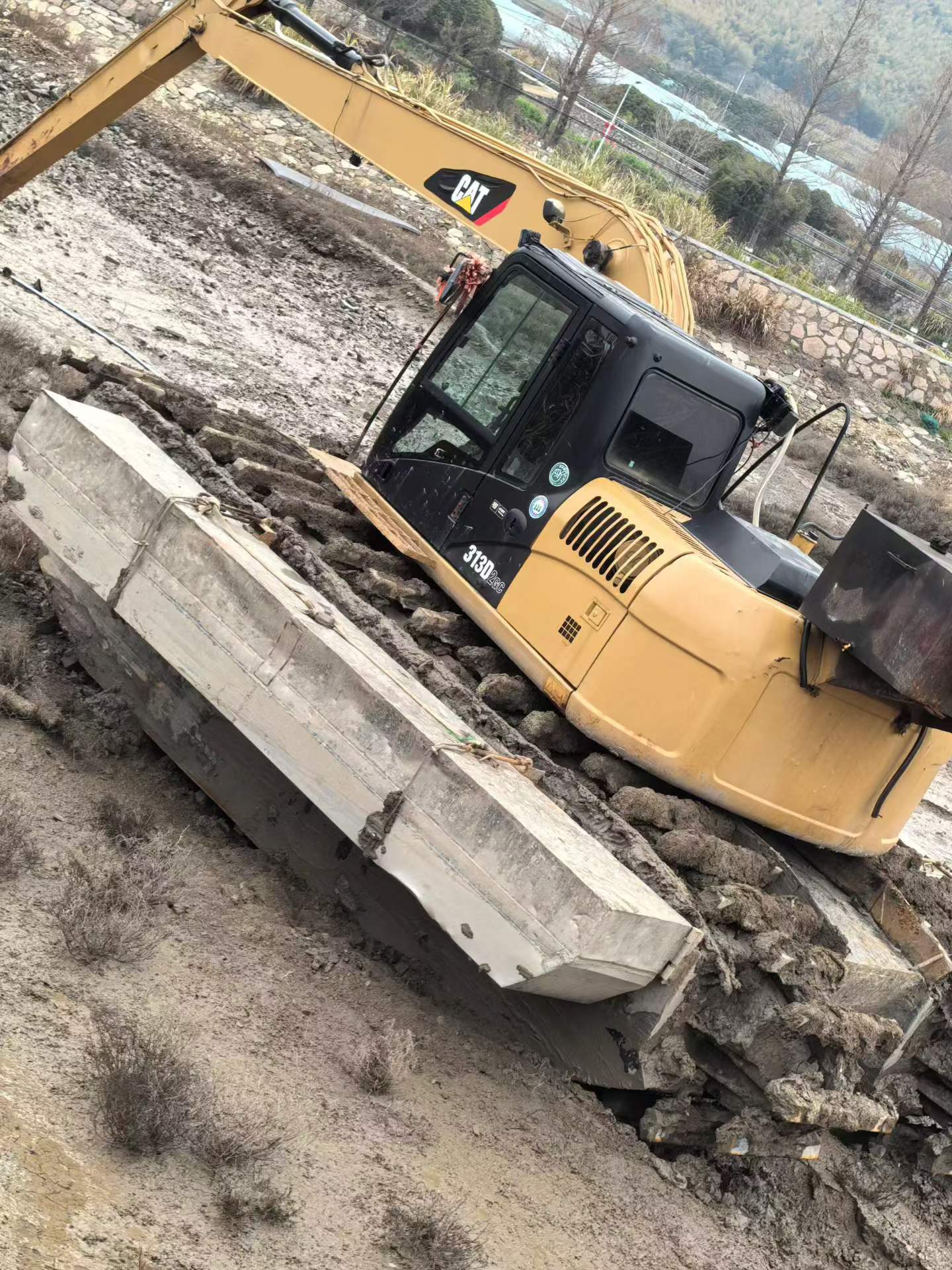 Buy Caterpillar 313D Used Excavator / 7