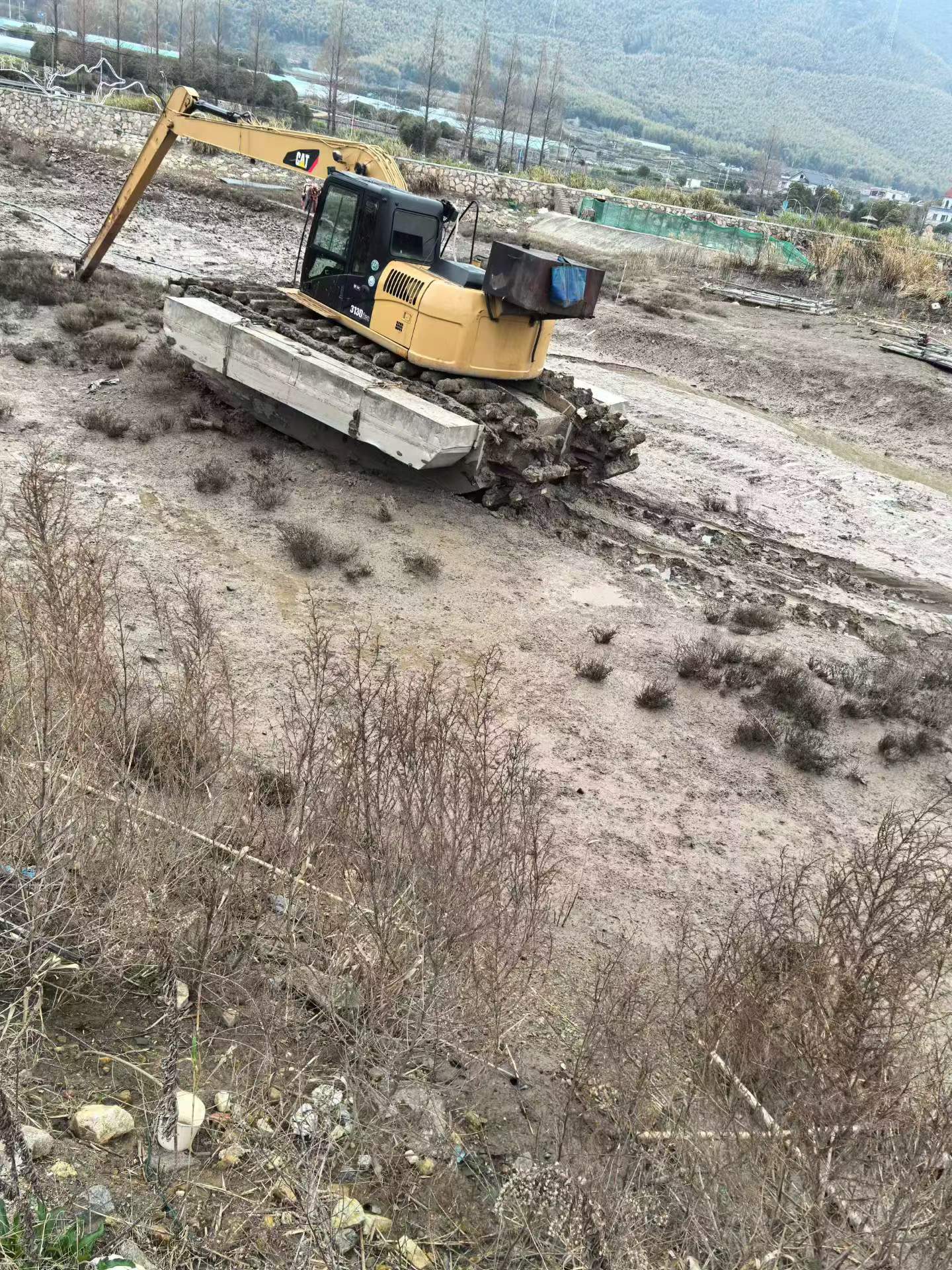 Buy Caterpillar 313D Used Excavator / 6