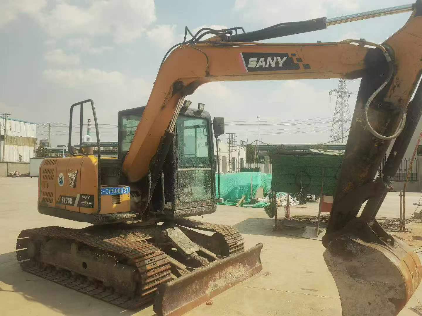 Buy Sany SY75 Used Excavator / 4
