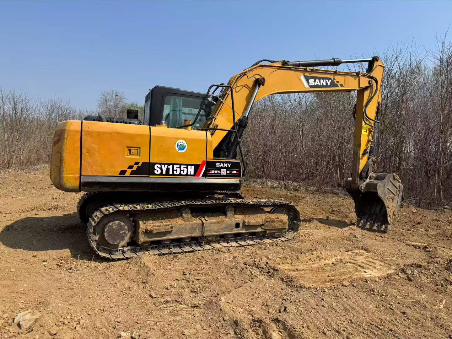 Buy Sany SY155H Used Excavator / 9