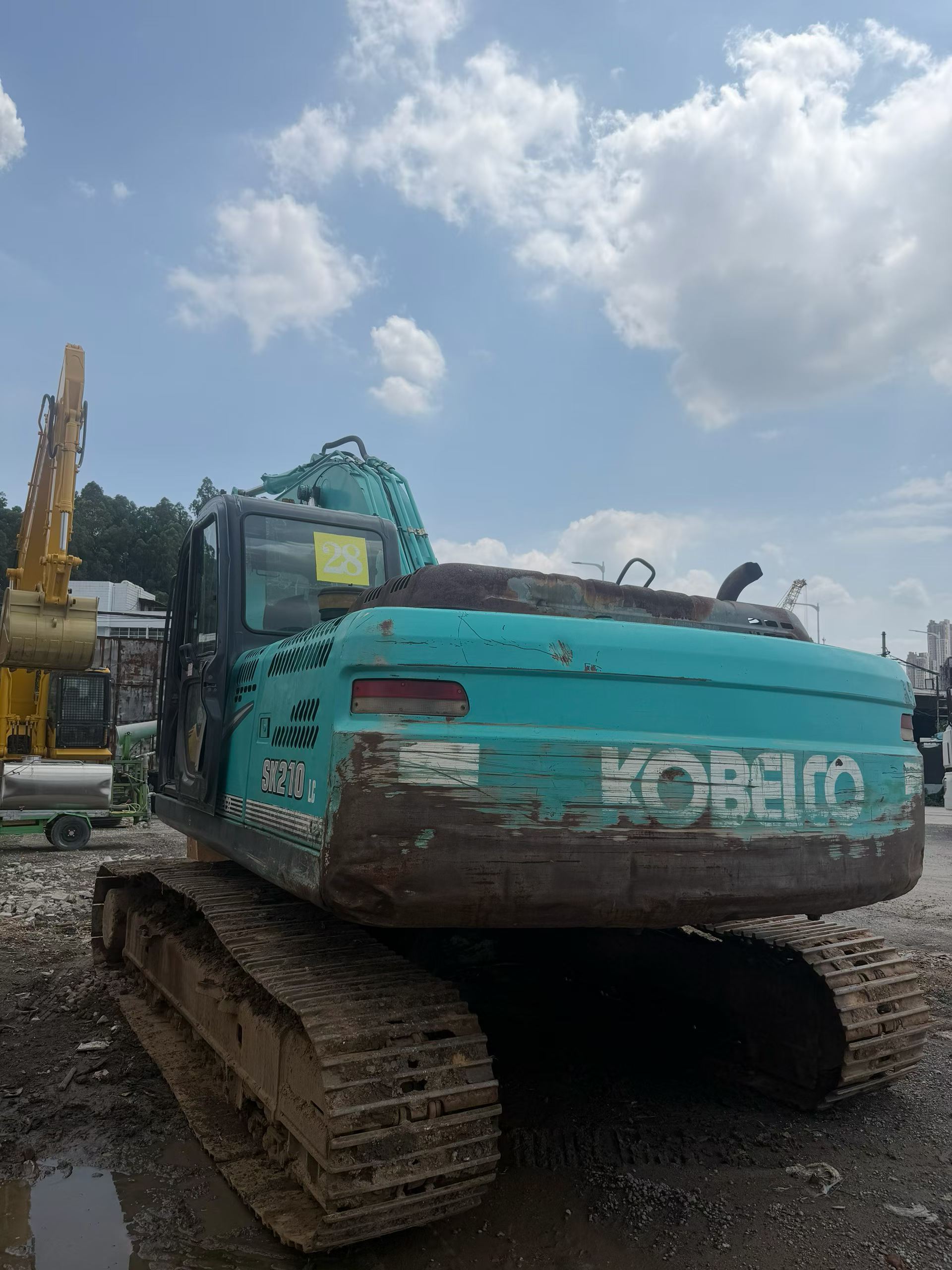 Buy Kobelco SK210 Used Excavator / 4