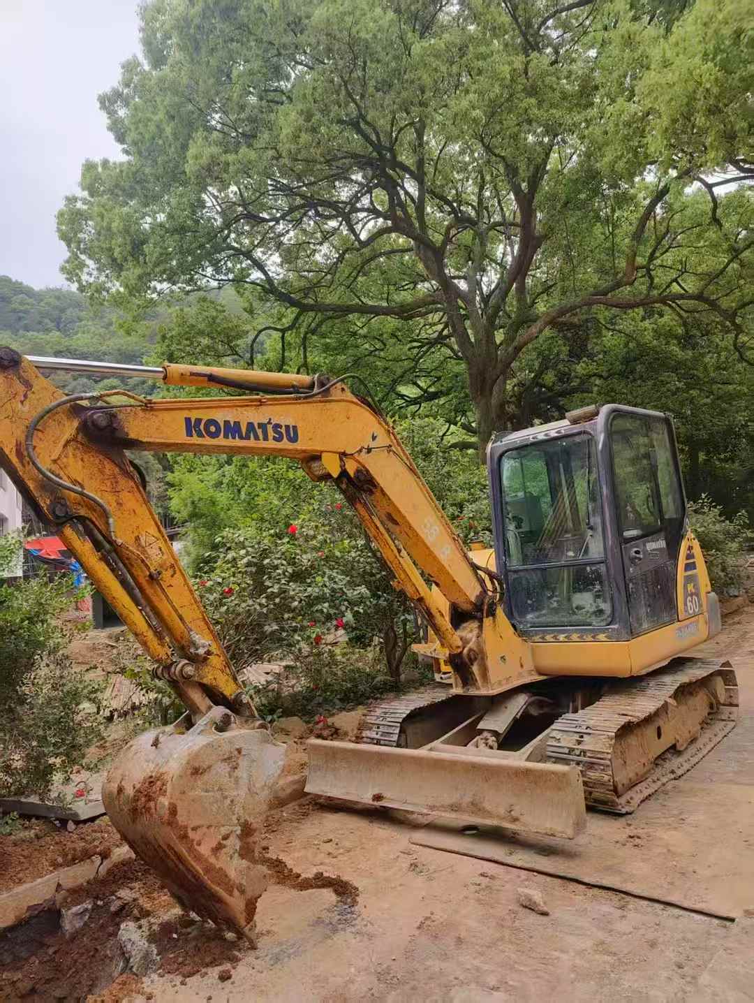 Buy Komatsu PC56-7 Used Excavator / 1