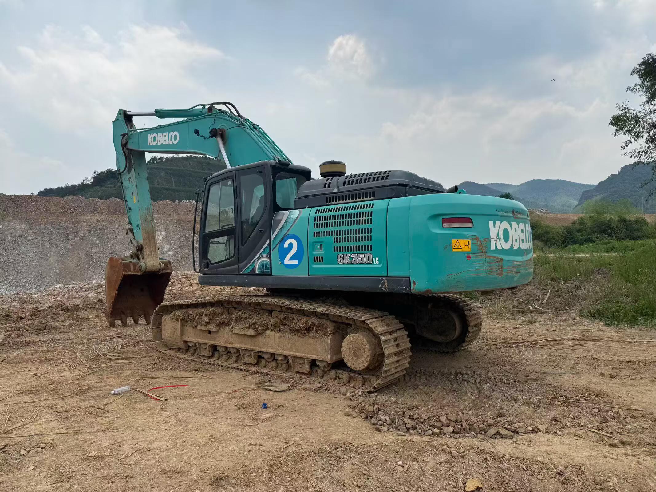 Buy Kobelco SK350-8 Used Excavator / 3