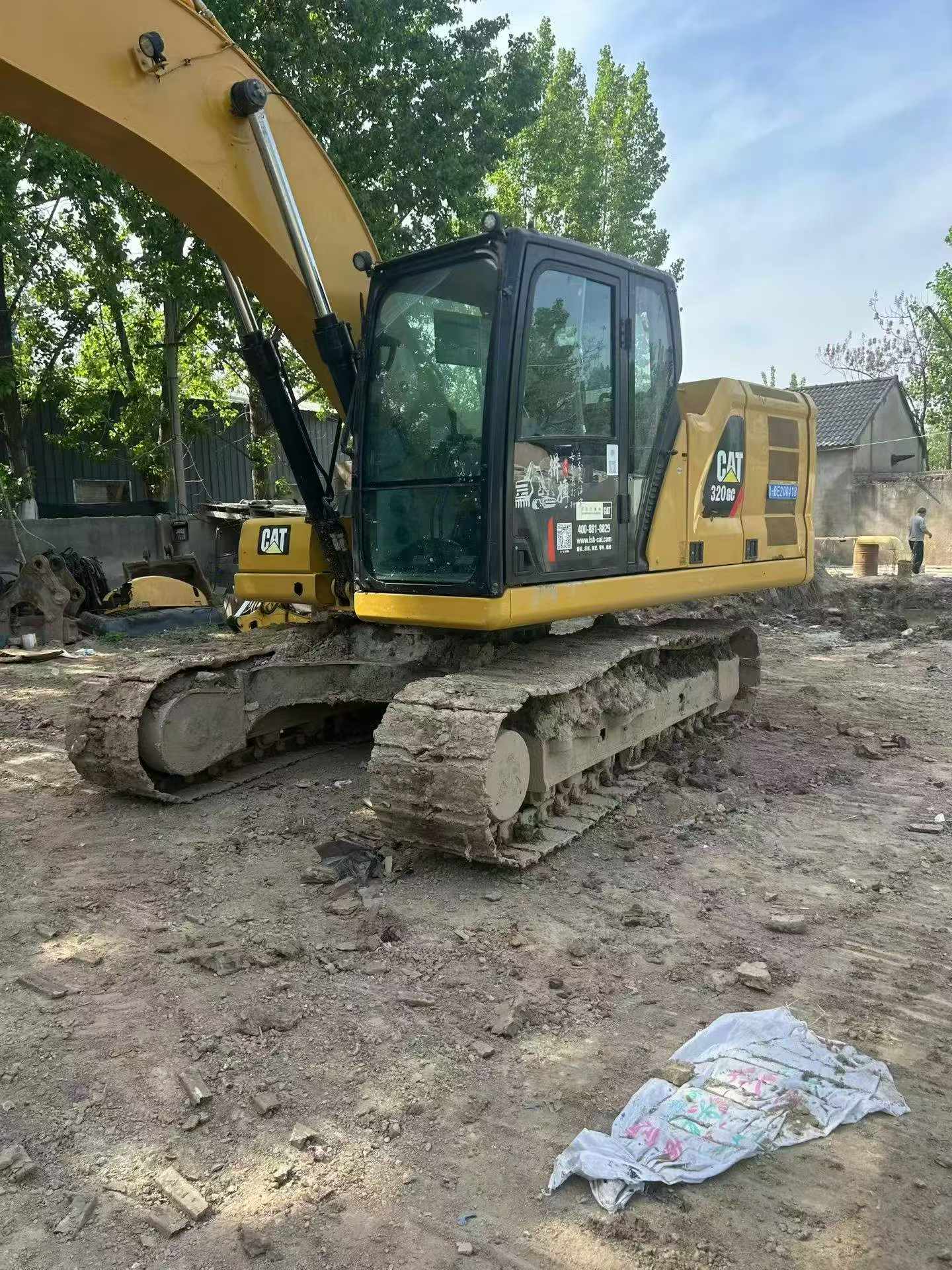 Buy Caterpillar 320GC Used Excavator / 9