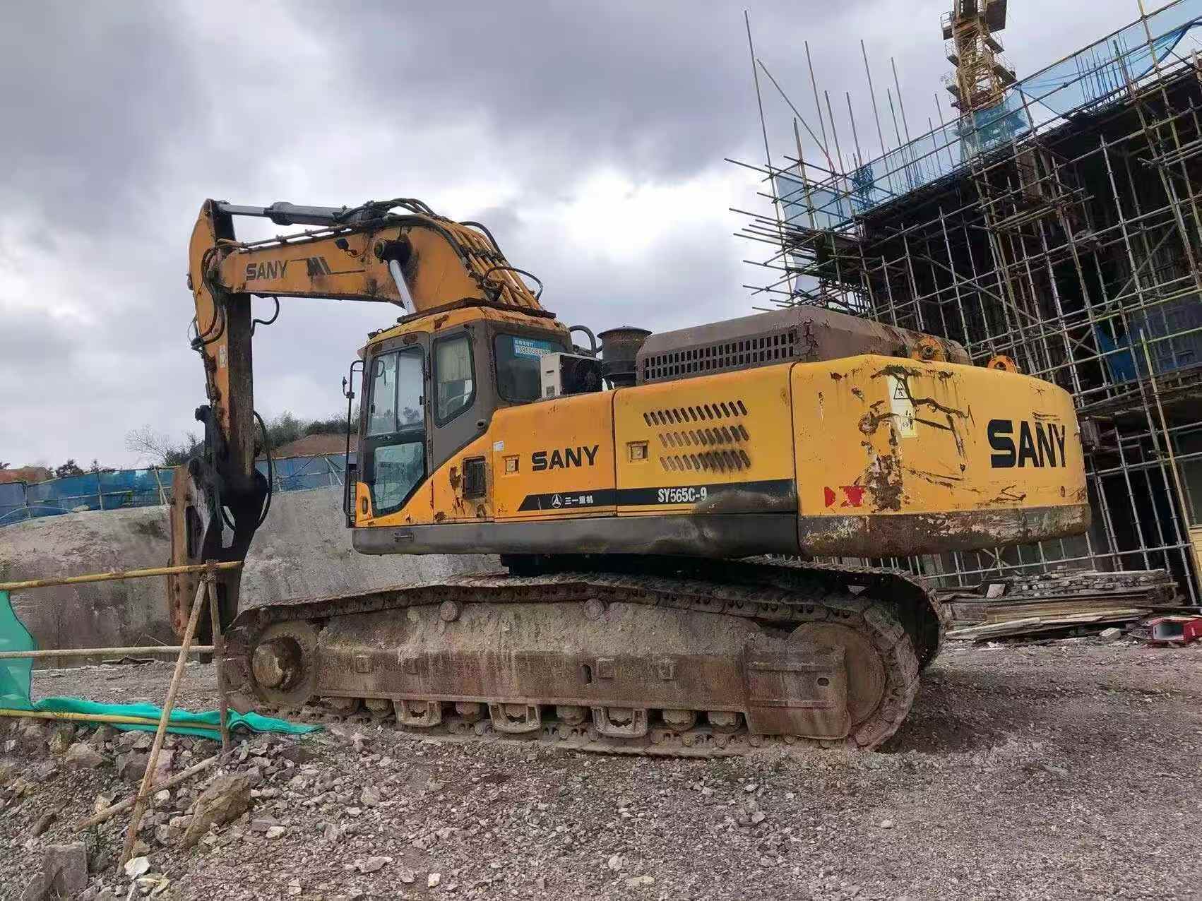 Buy Sany SY465C Used Excavator / 1