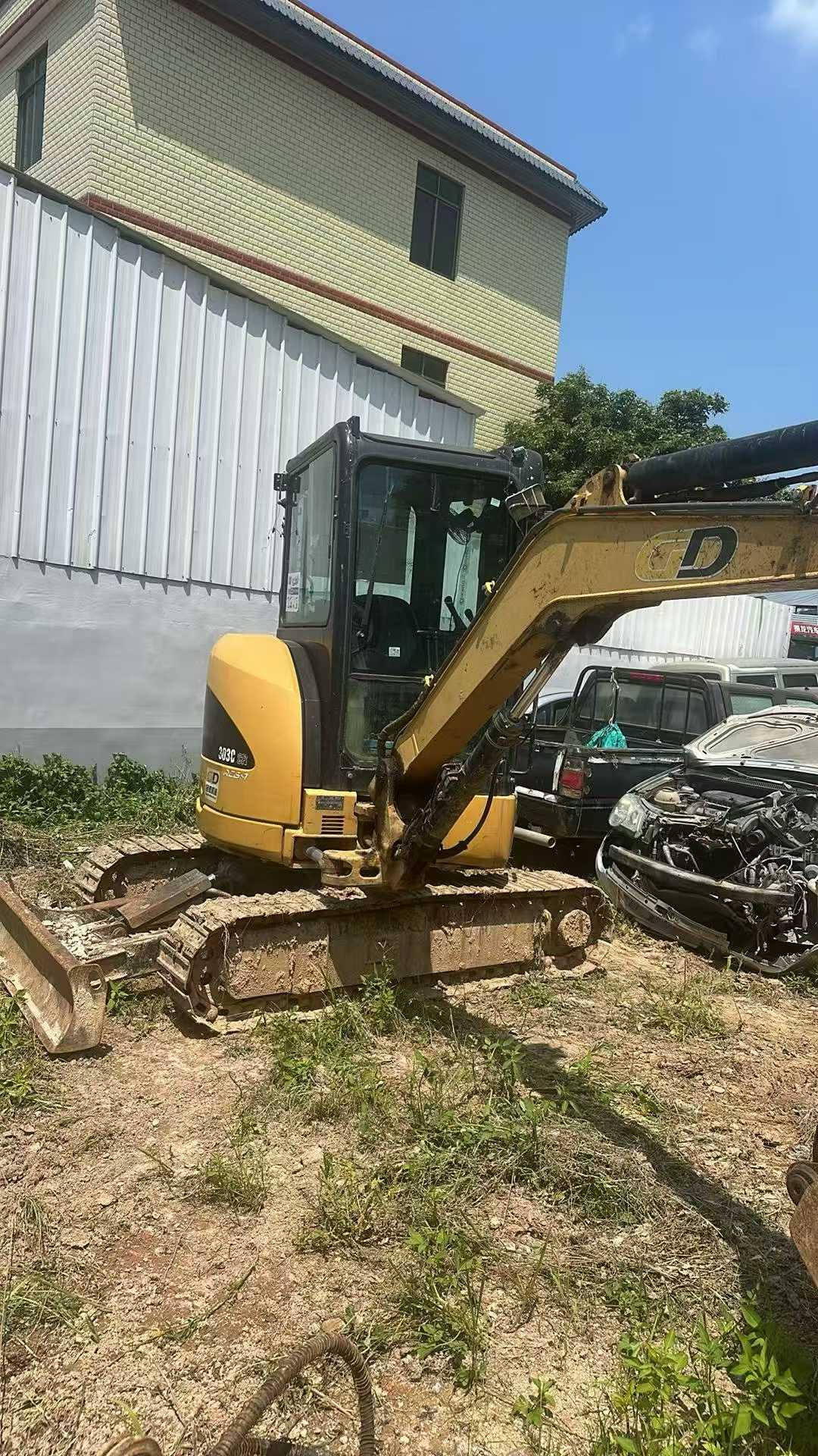 Acheter Pelle Caterpillar 303CCR d'occasion / 2