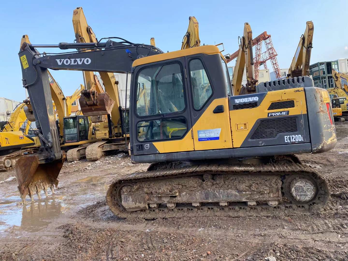 شراء Volvo EC120D مستعمل حفارة