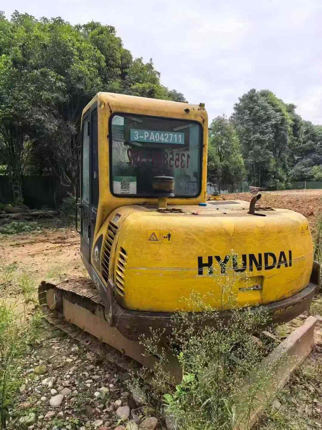 Compre Excavadora Hyundai HX55 Usada / 8