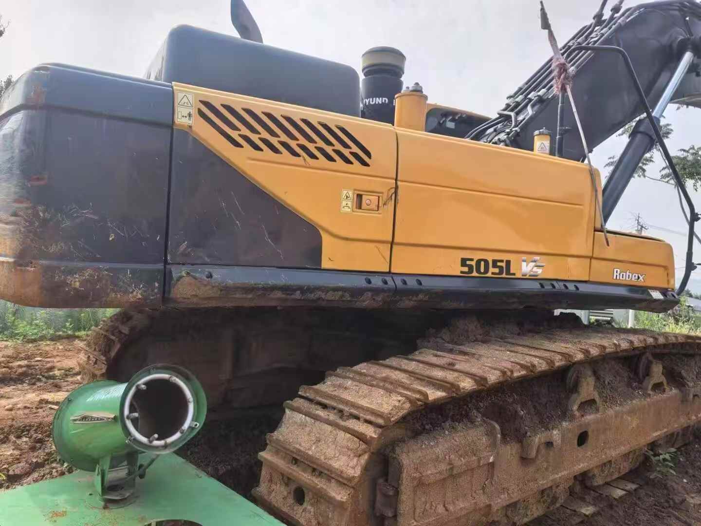 شراء Hyundai R505LVS مستعمل حفارة