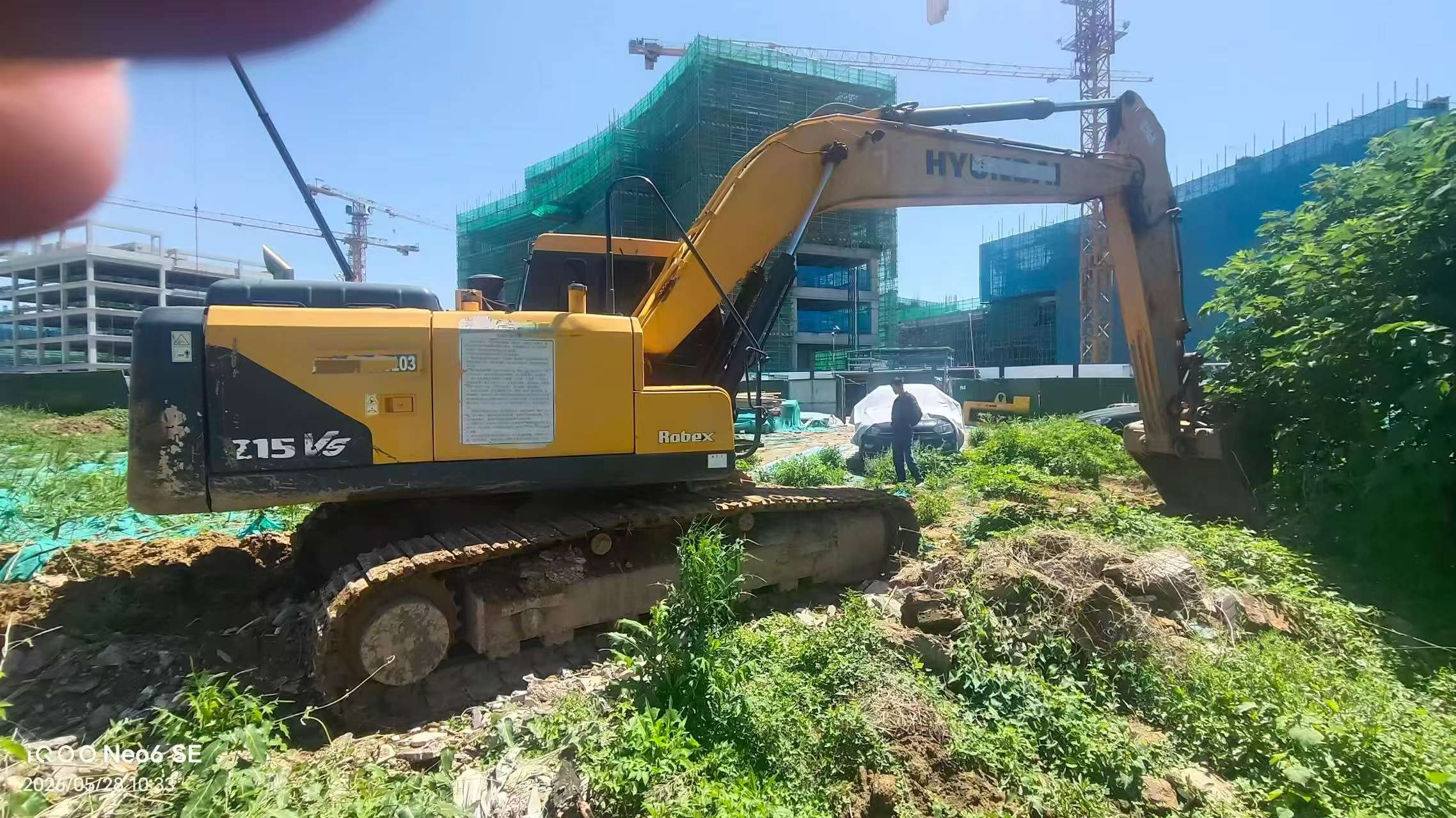 Compre Excavadora Hyundai R215VS Usada / 2