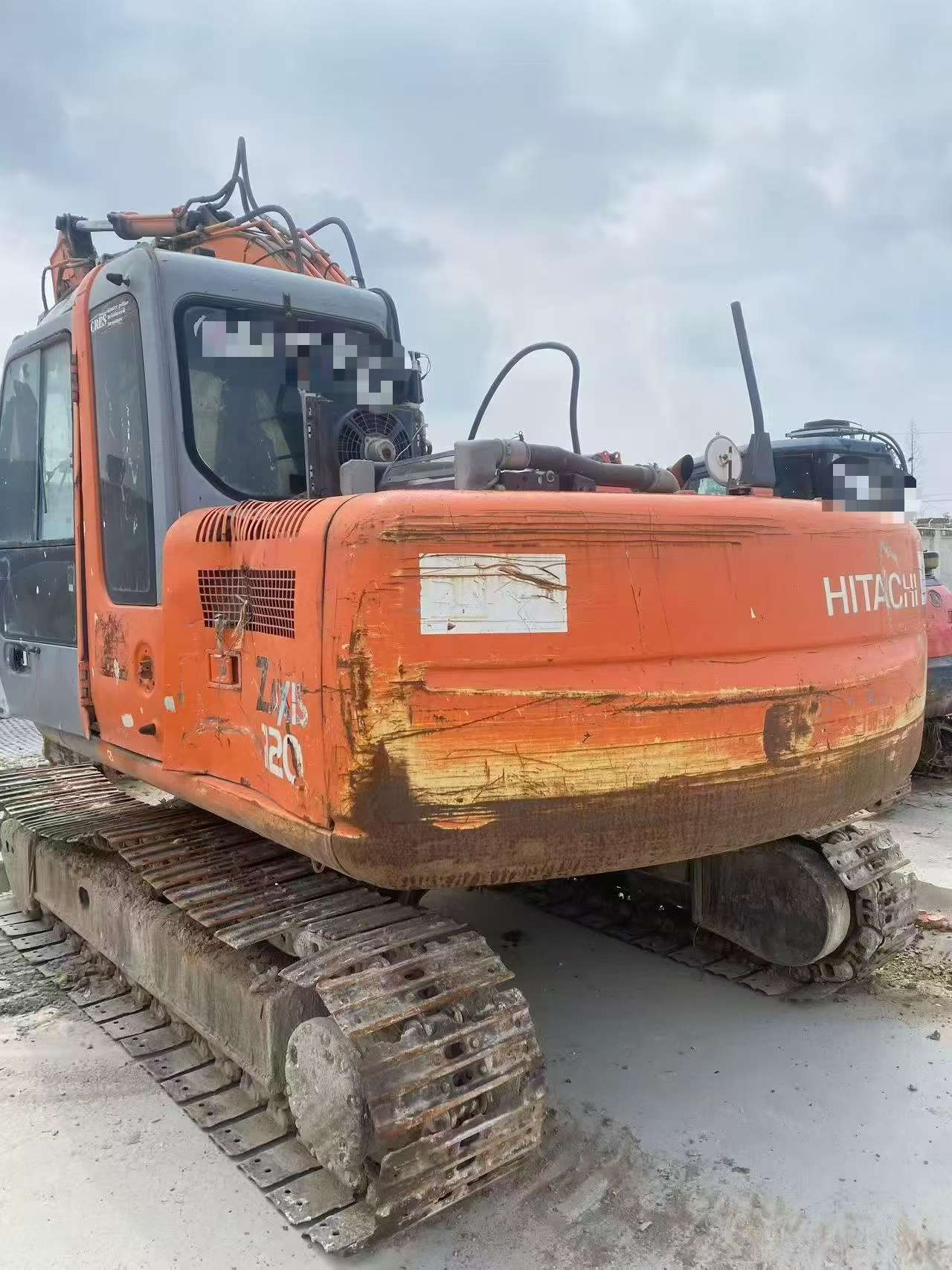 Acheter Hitachi EX120 D'occasion Pelle