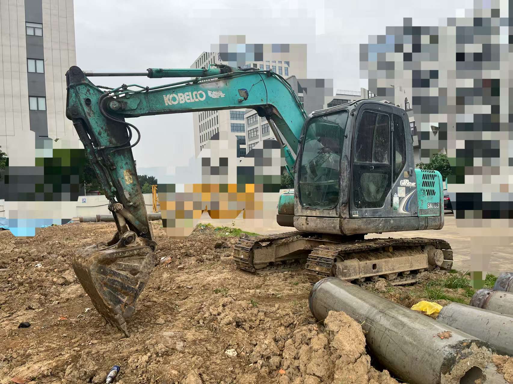 شراء حفارة Kobelco SK75 مستعملة / 2
