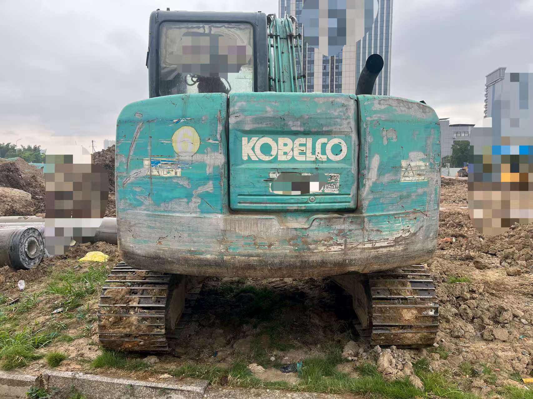 شراء حفارة Kobelco SK75 مستعملة / 8