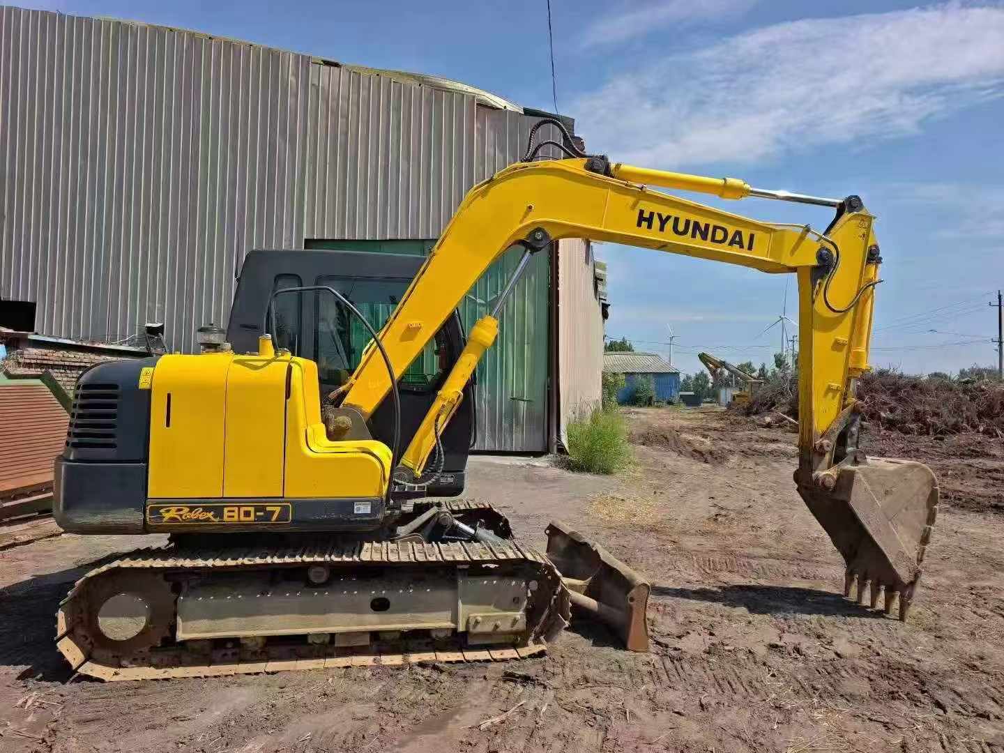 Compre Excavadora Hyundai R80-7 Usada / 2