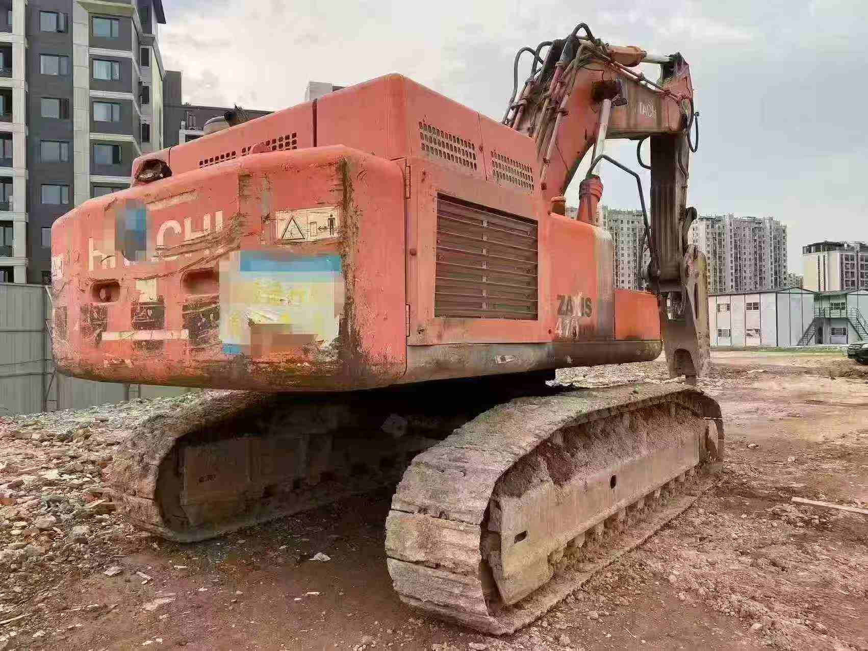 شراء حفارة Hitachi ZX470 مستعملة / 2