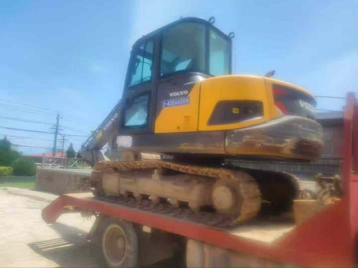 شراء Volvo EC75D مستعمل حفارة