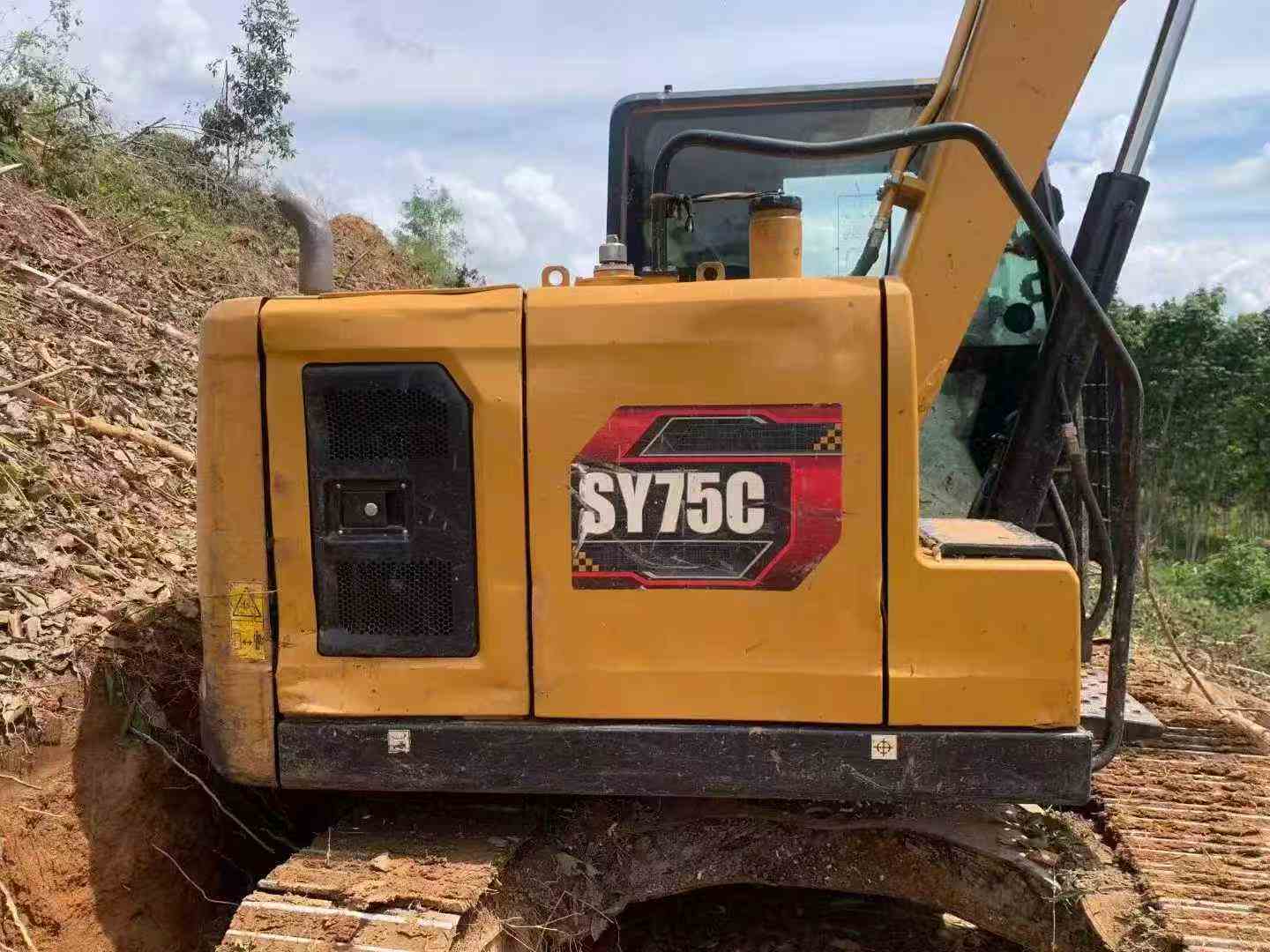 Buy Sany SY75 Used Excavator