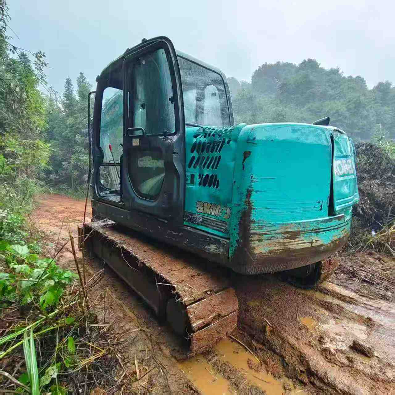 Купить Подержанный Экскаватор Kobelco SK75 / 7 Купить Подержанный Экскаватор Kobelco SK75 / 7