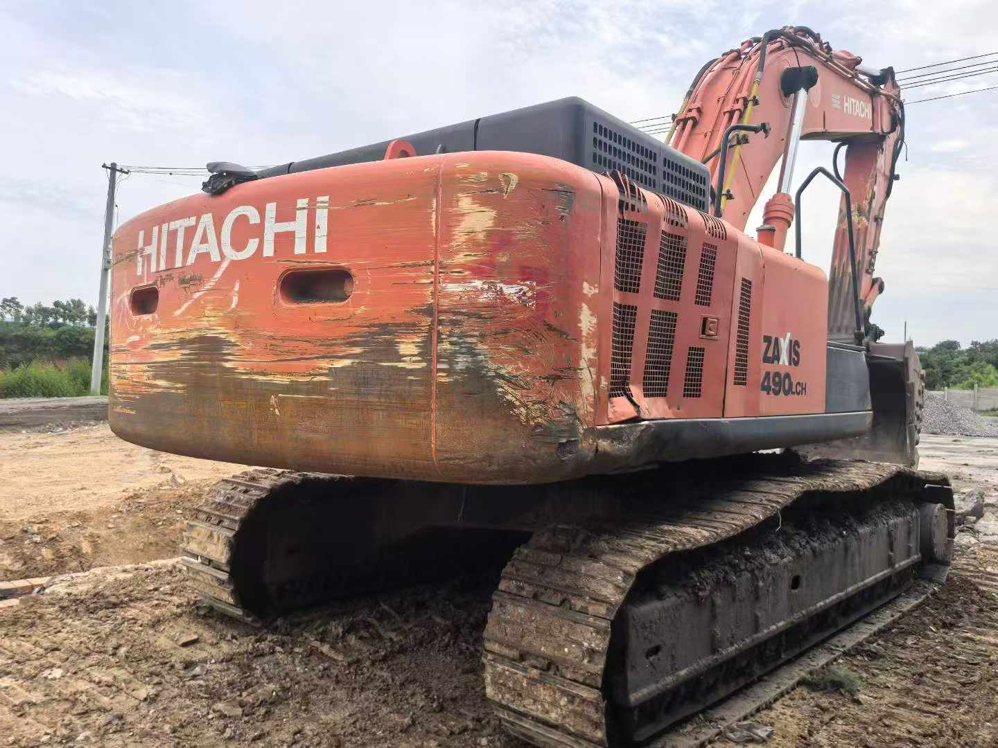 شراء حفارة Hitachi ZX470 مستعملة / 3