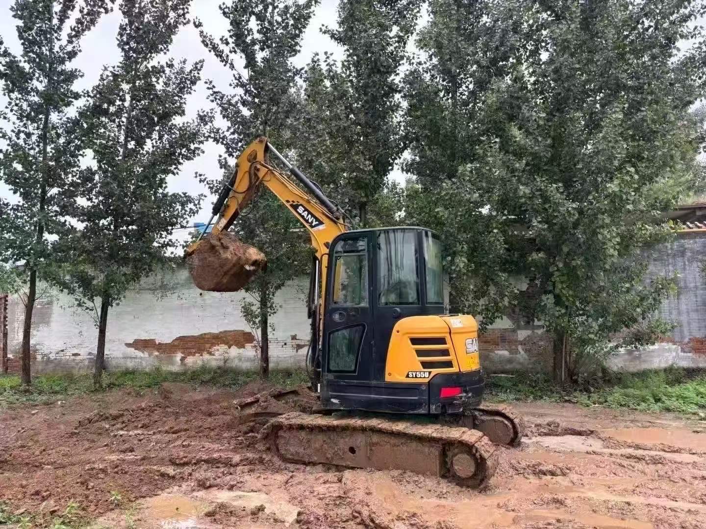 Buy Sany SY55U Used Excavator