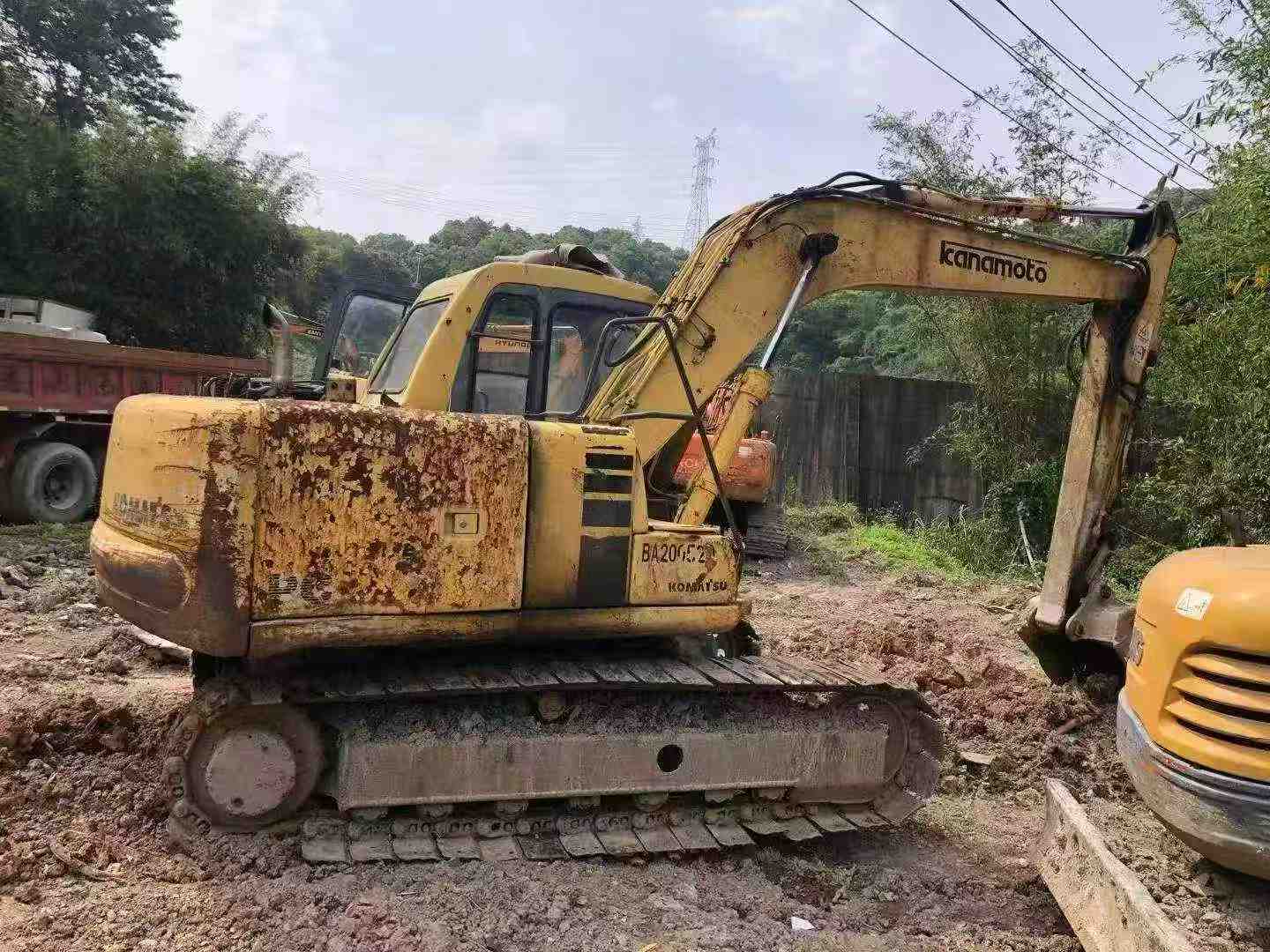Buy Komatsu PC120 Used Excavator / 4