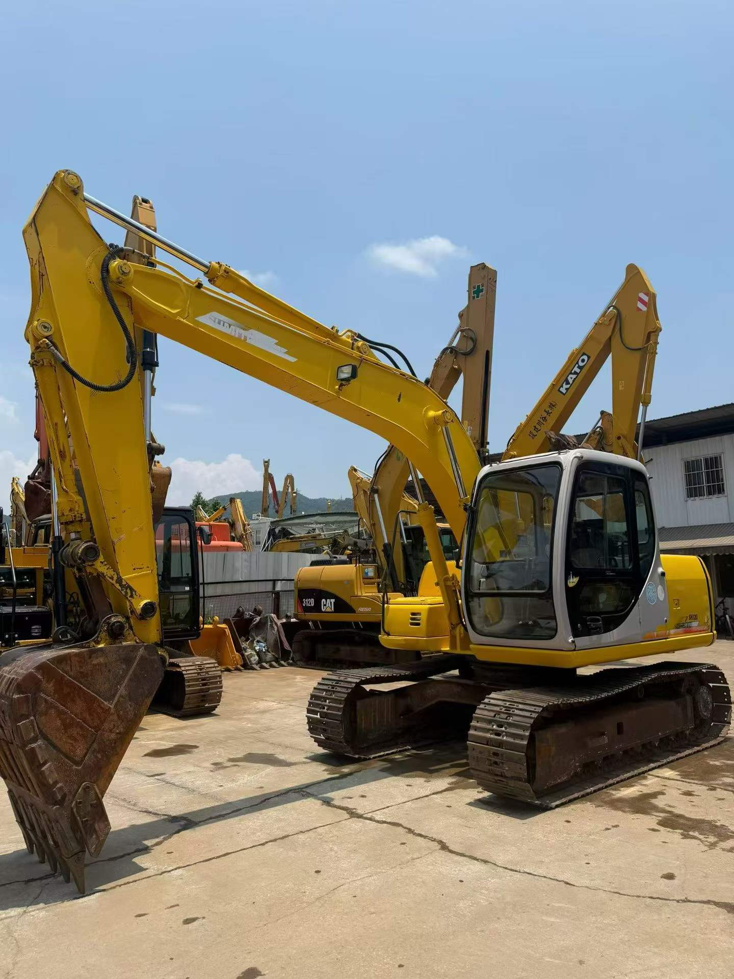 شراء Sumitomo SH120 مستعمل حفارة