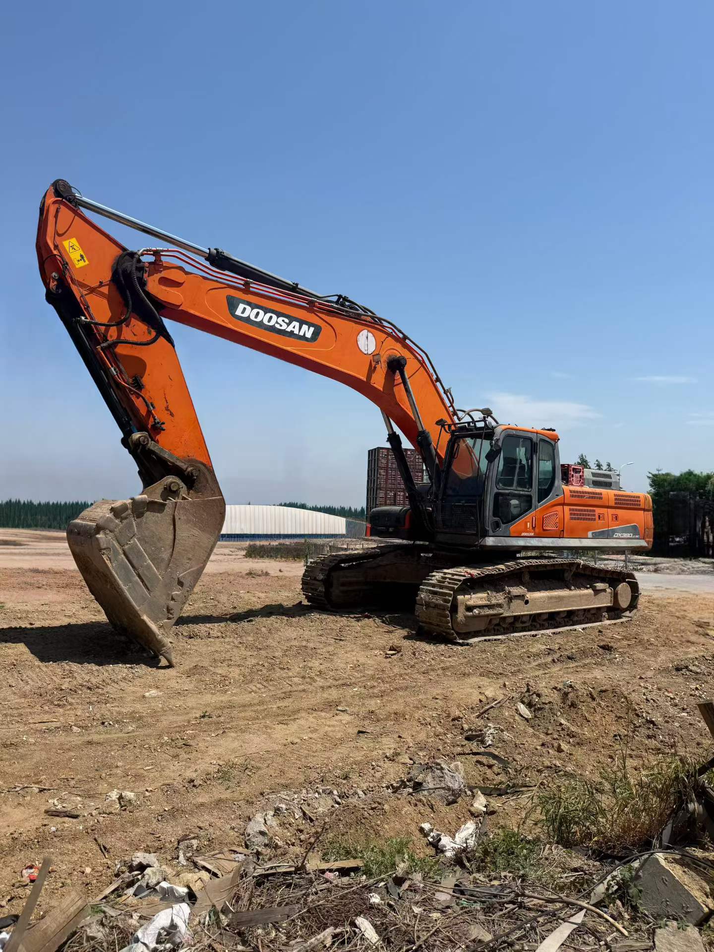 Acheter Doosan DX380LC-5 D'occasion Pelle