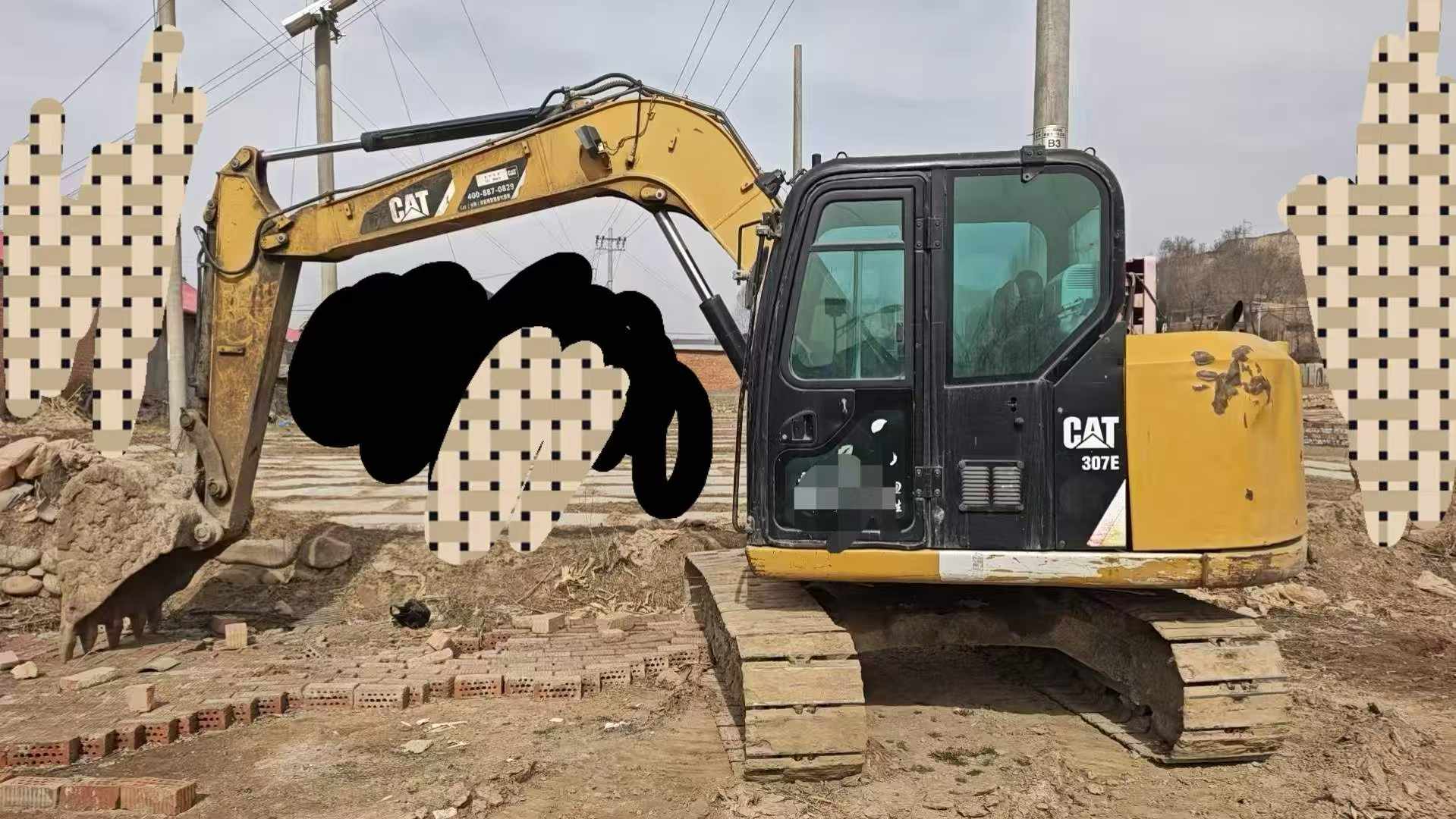 Buy Caterpillar 307B Used Excavator / 8