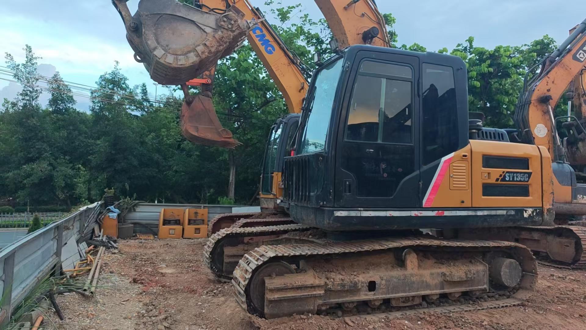 Buy Sany SY135 Used Excavator