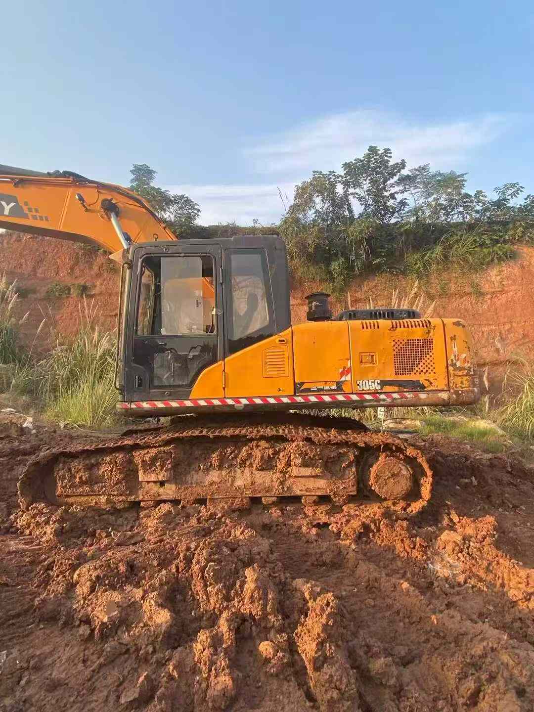 Buy Sany SY195C-9 Used Excavator / 8