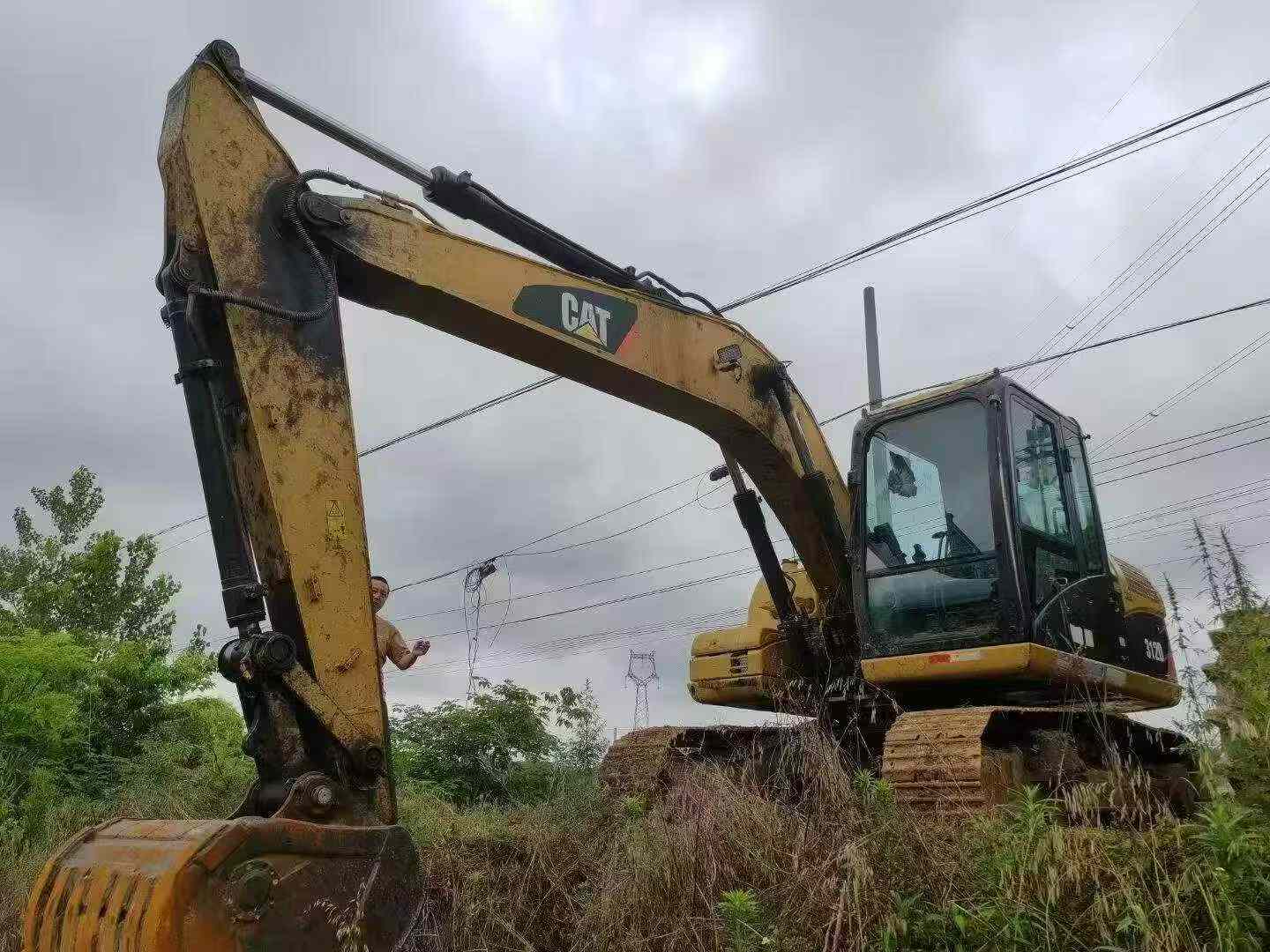Buy Caterpillar 312D Used Excavator / 8