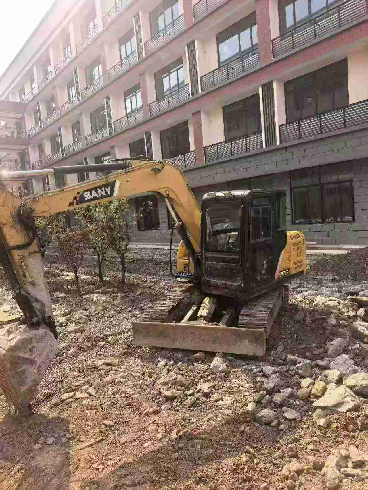 Buy Sany SY75 Used Excavator