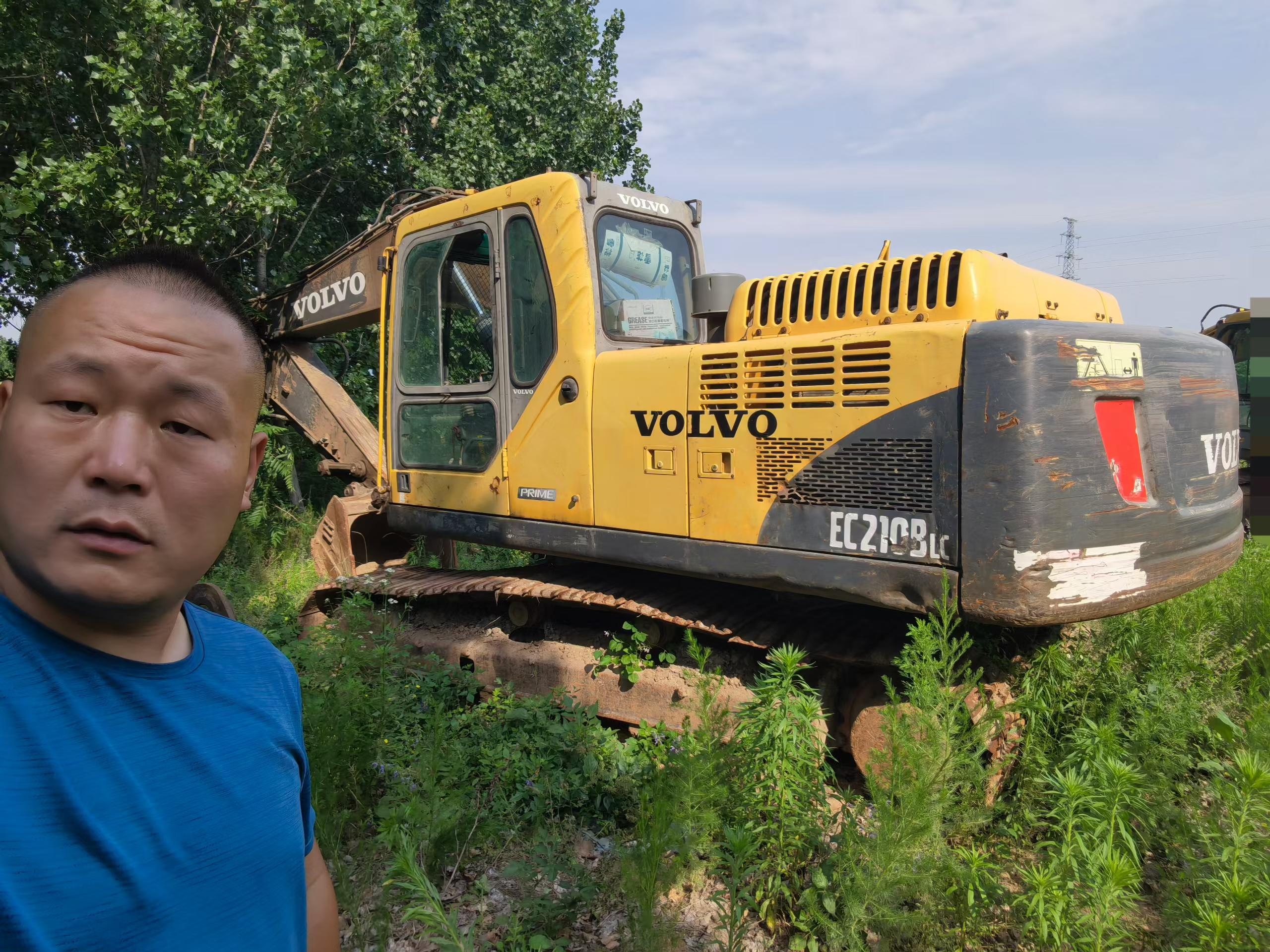 Купить Volvo EC210B Подержанный Экскаватор Купить Volvo EC210B Подержанный Экскаватор