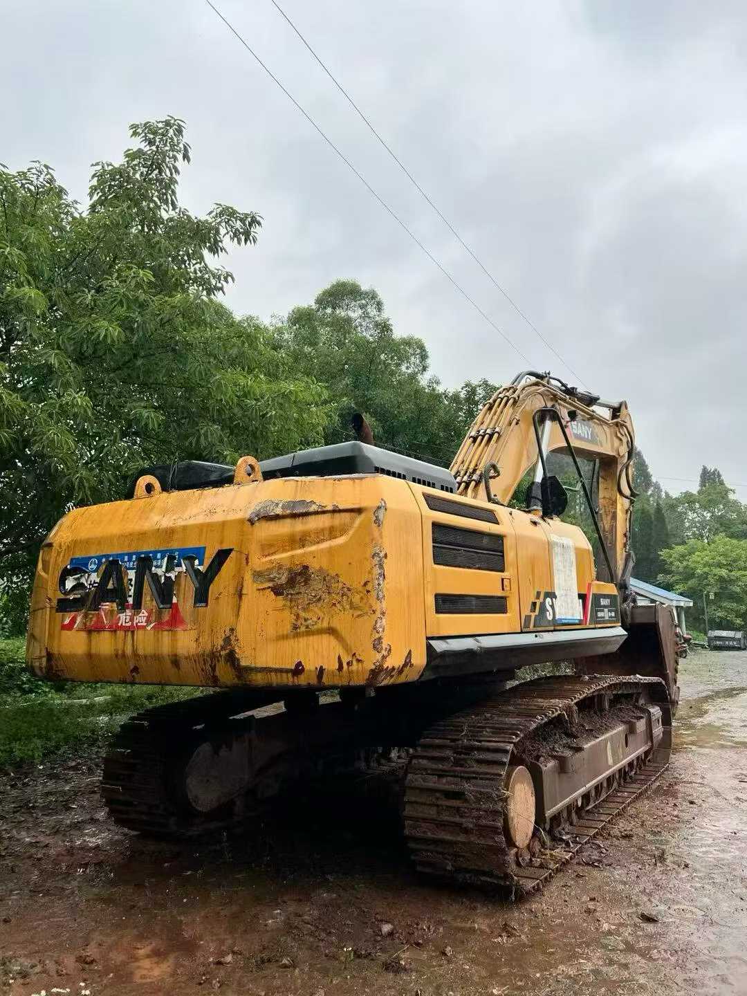 Buy Sany SY365C Used Excavator / 8