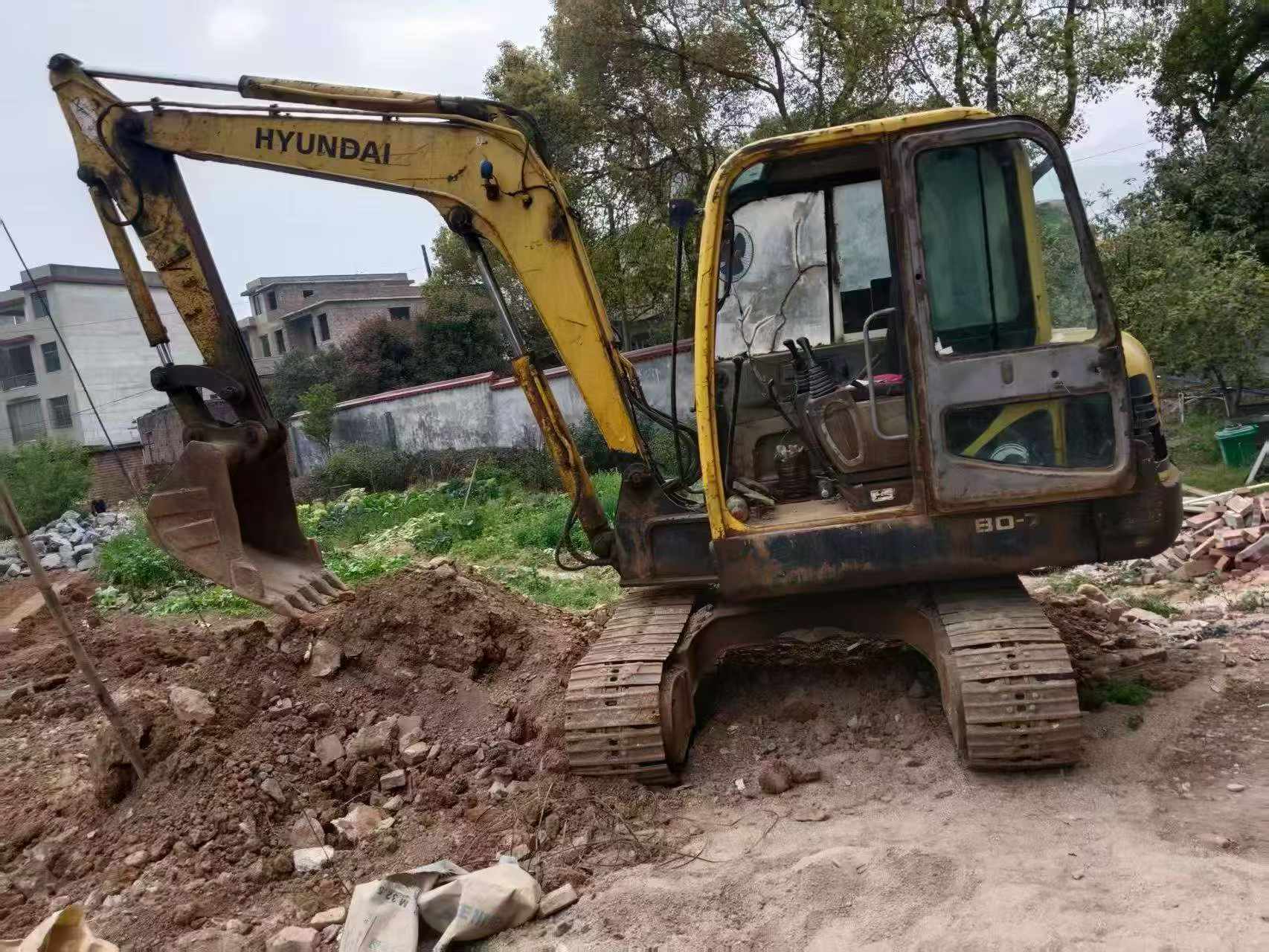 Buy Hyundai R60-7 Used Excavator / 1