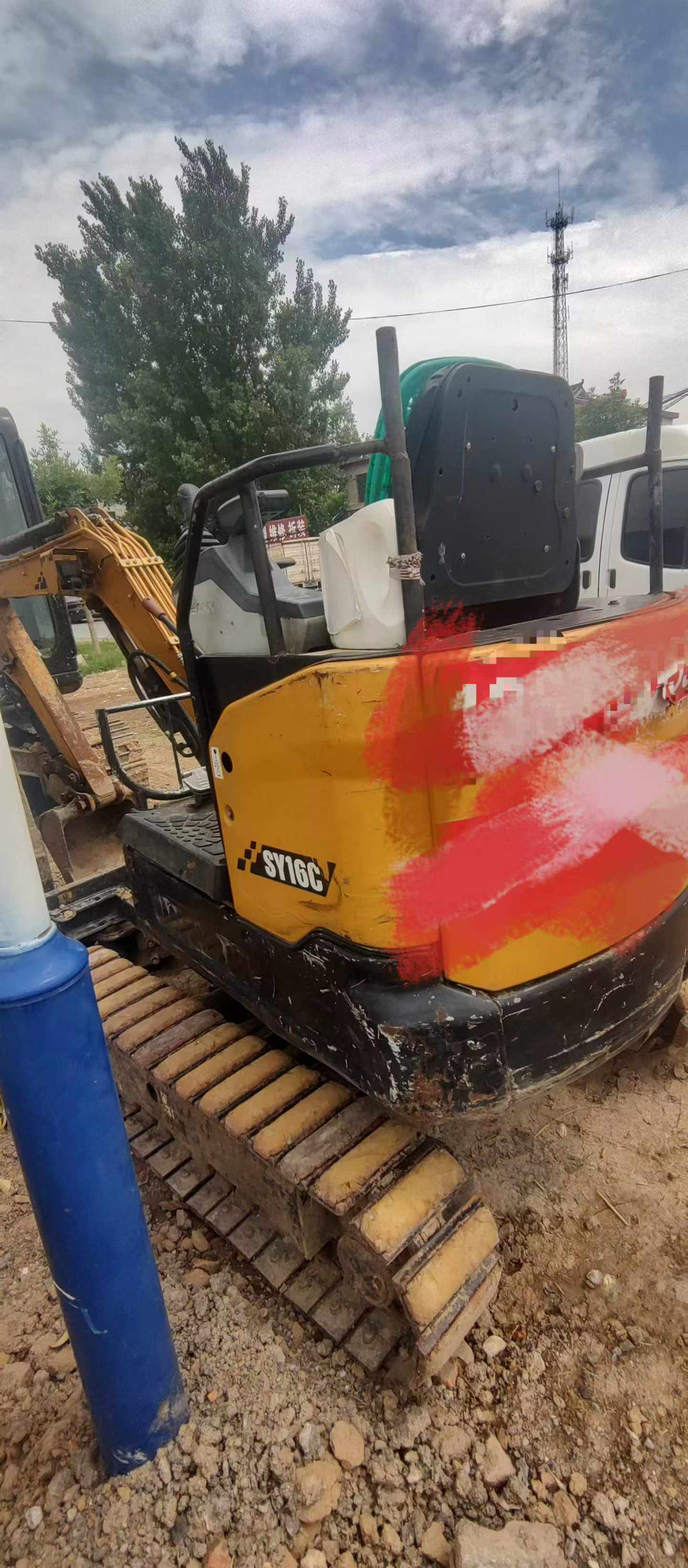 Buy Sany SY16C Used Excavator / 4
