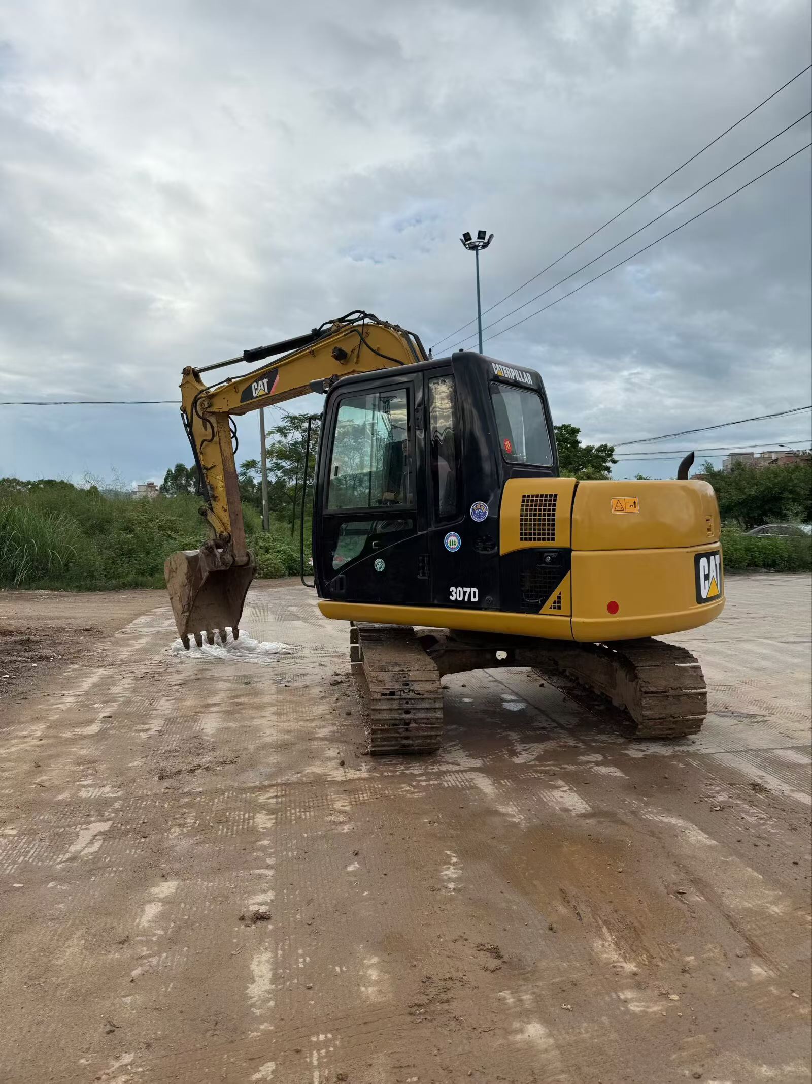 Buy Caterpillar 307B Used Excavator / 4