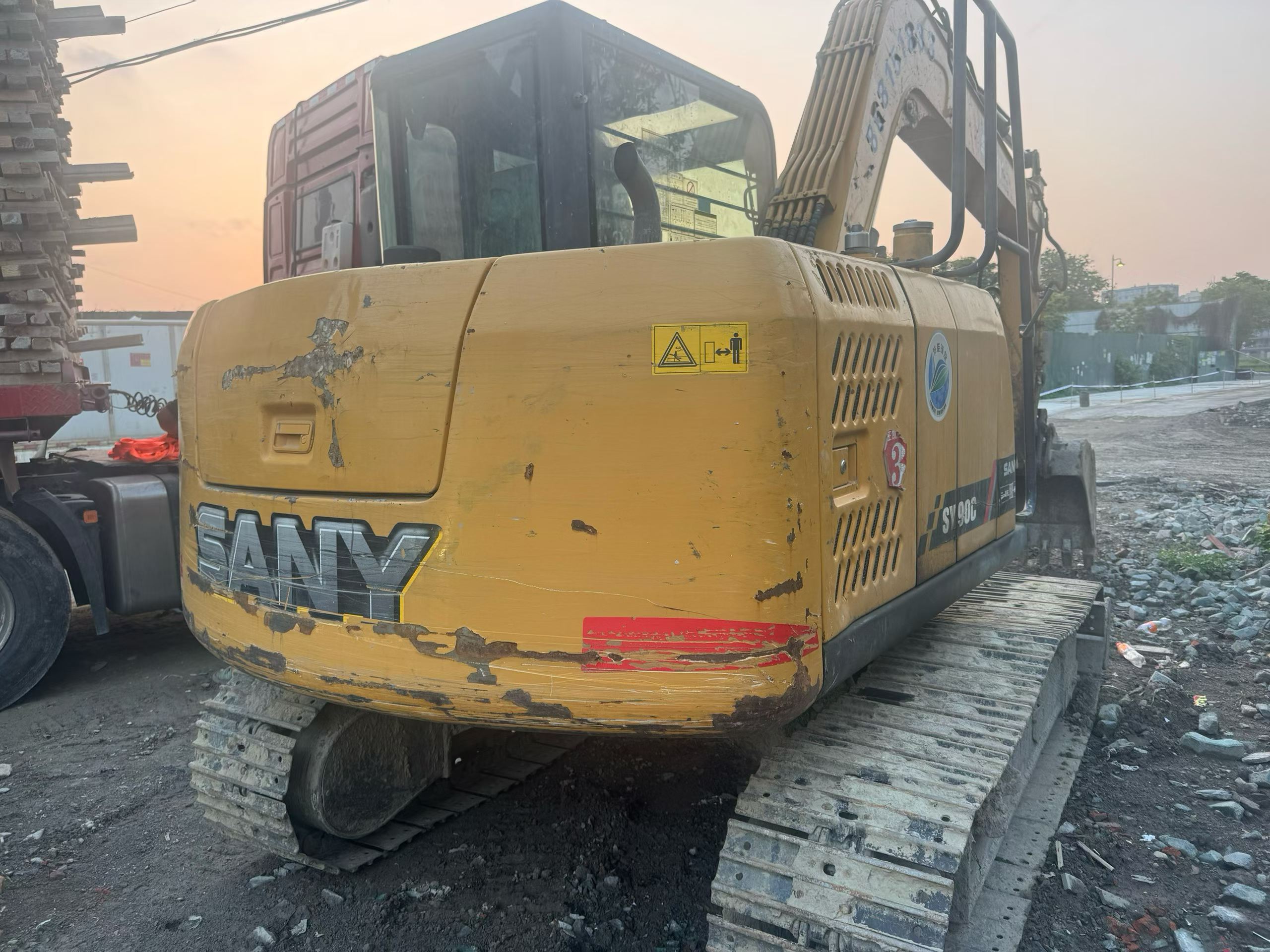 Buy Sany SY75 Used Excavator / 8