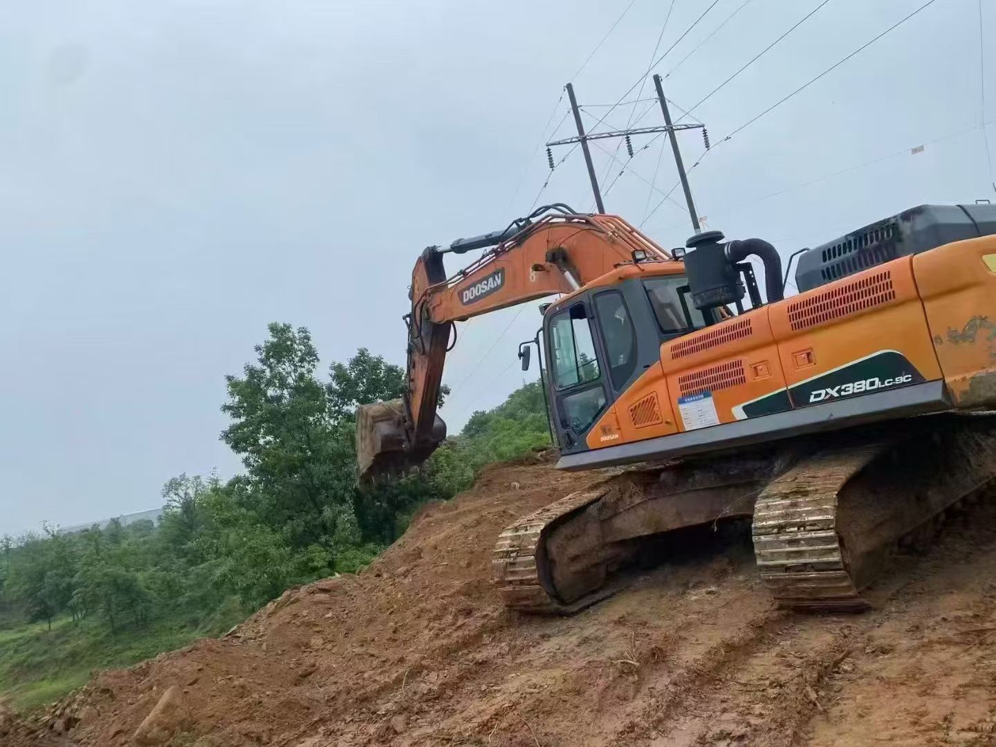 Buy Doosan DX380 Used Excavator / 6