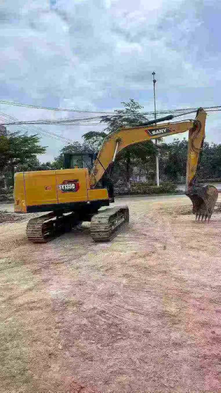 Buy Sany SY135 Used Excavator / 4