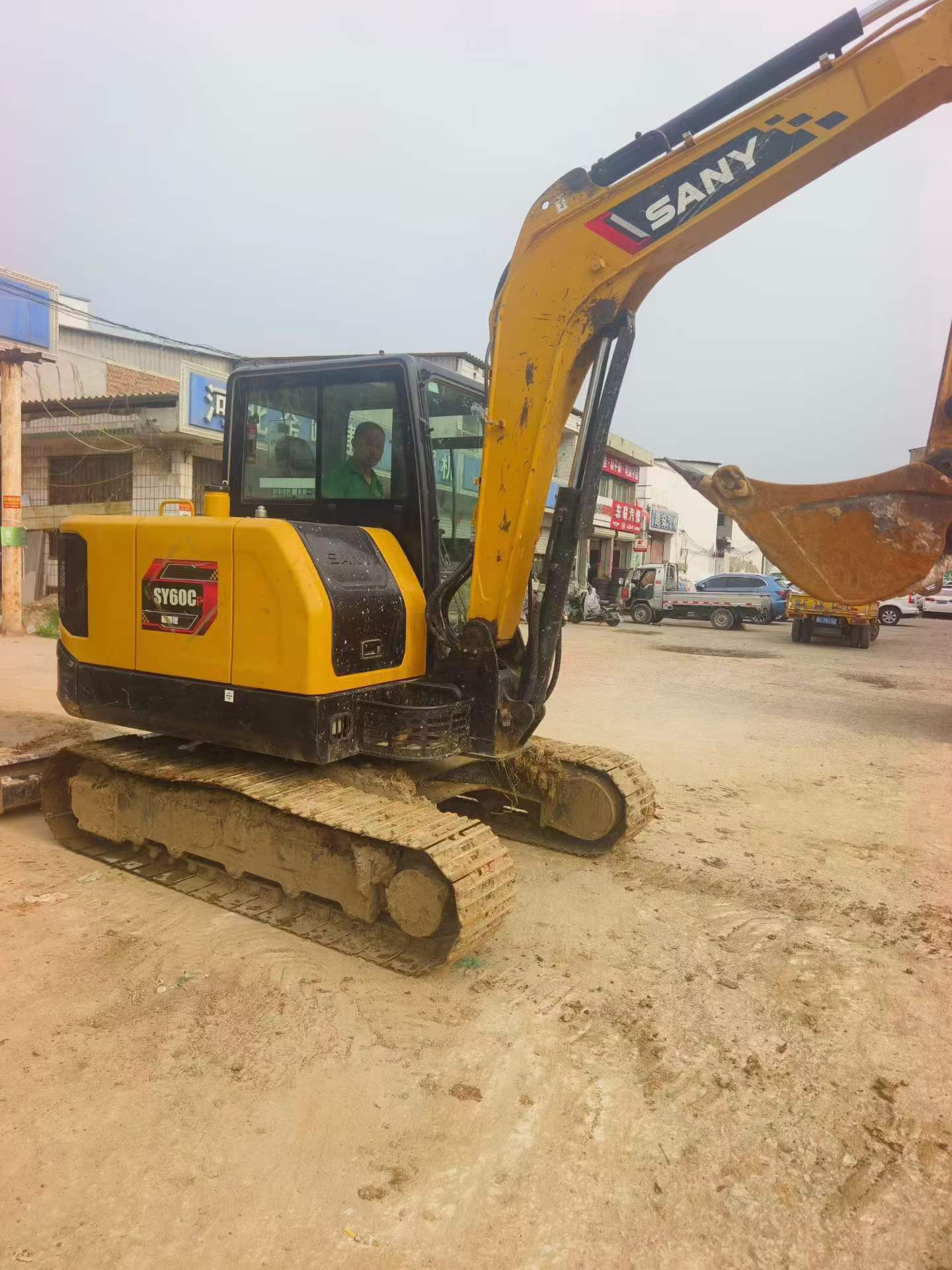 Buy Sany SY55 Used Excavator / 2
