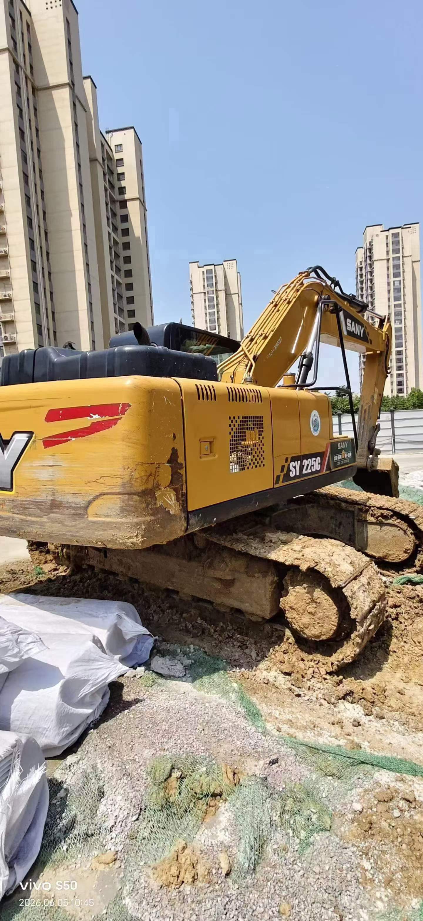 Buy Sany SY195C Used Excavator / 5